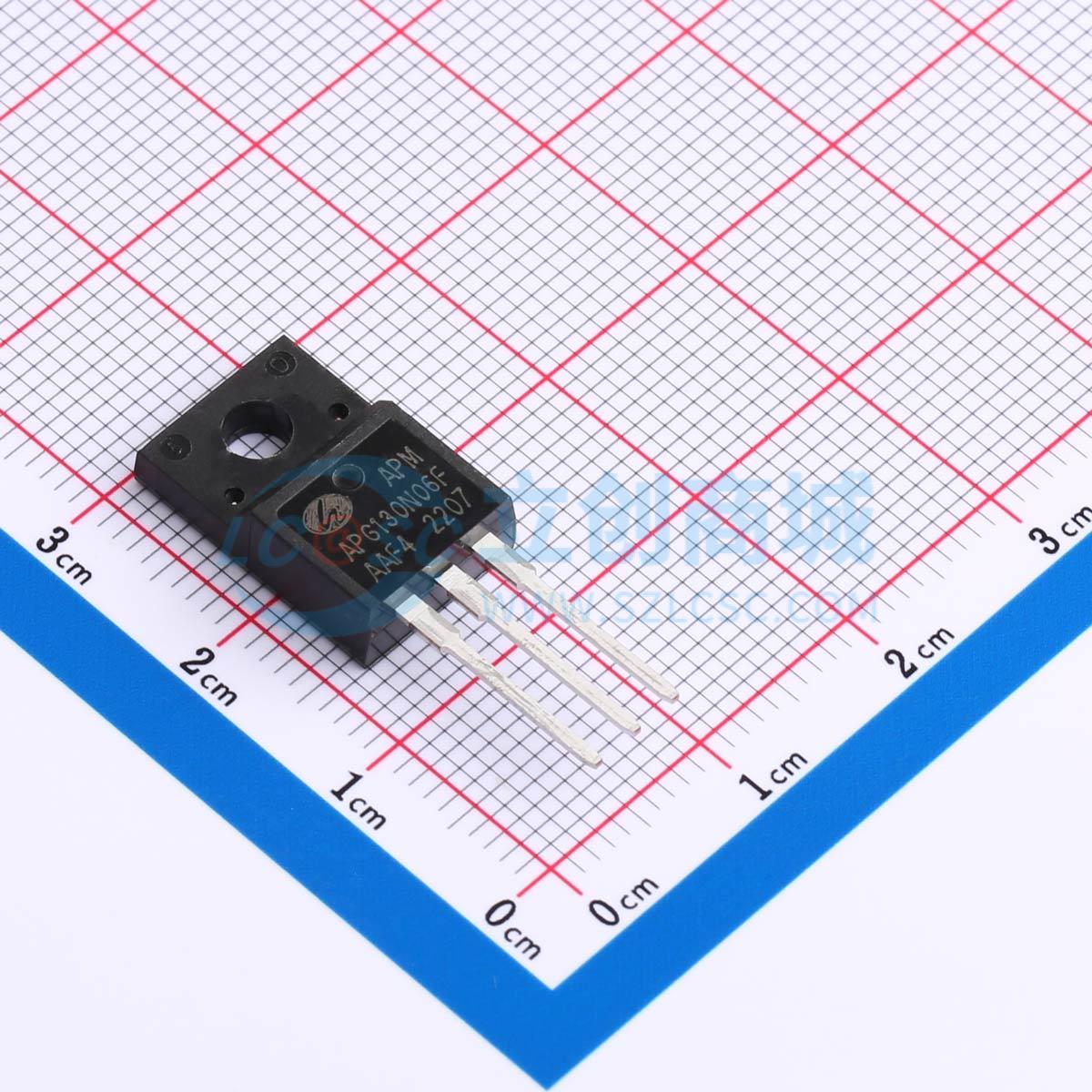 点击查看大图 APG130N06F实物图