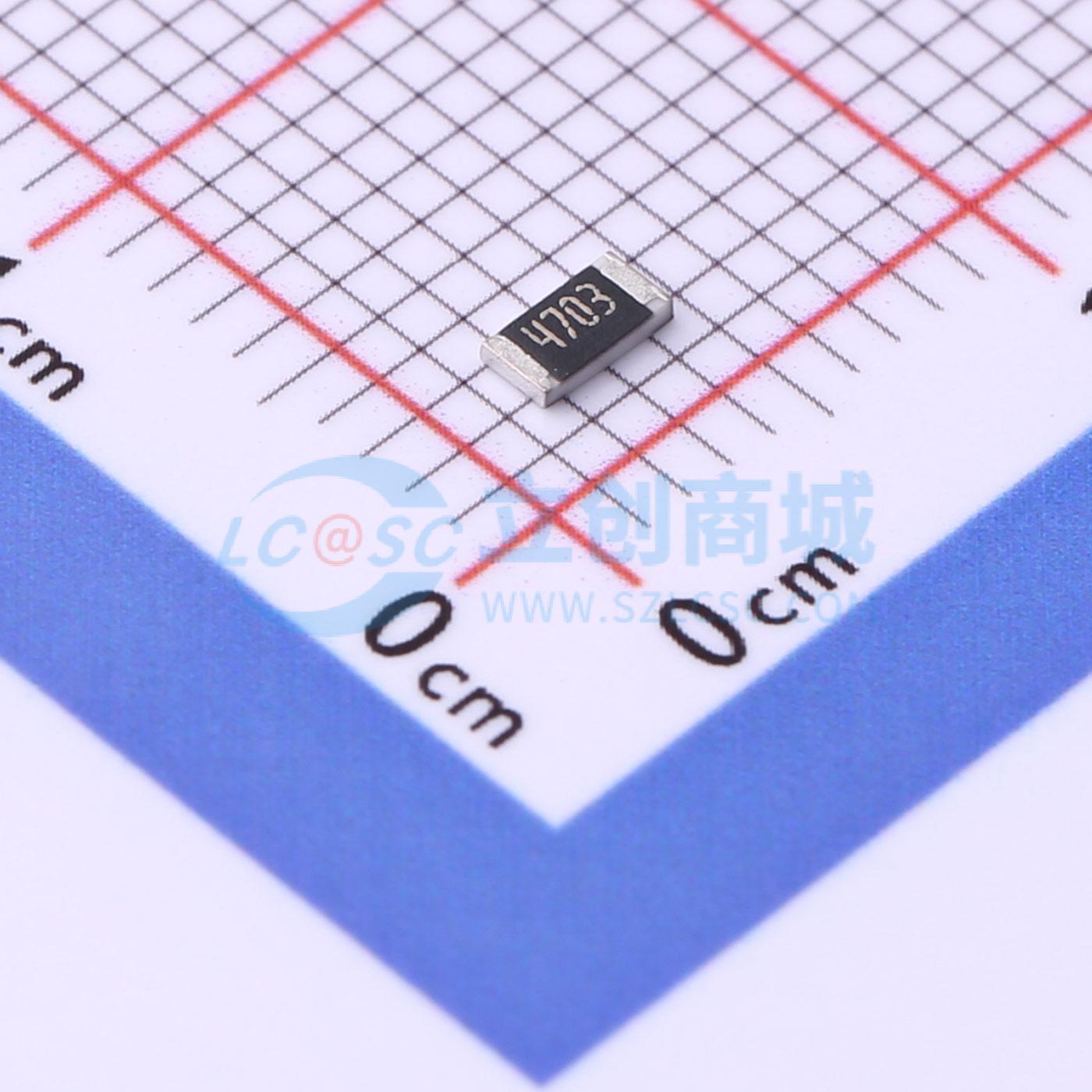 点击查看大图 SCR1206F470K实物图