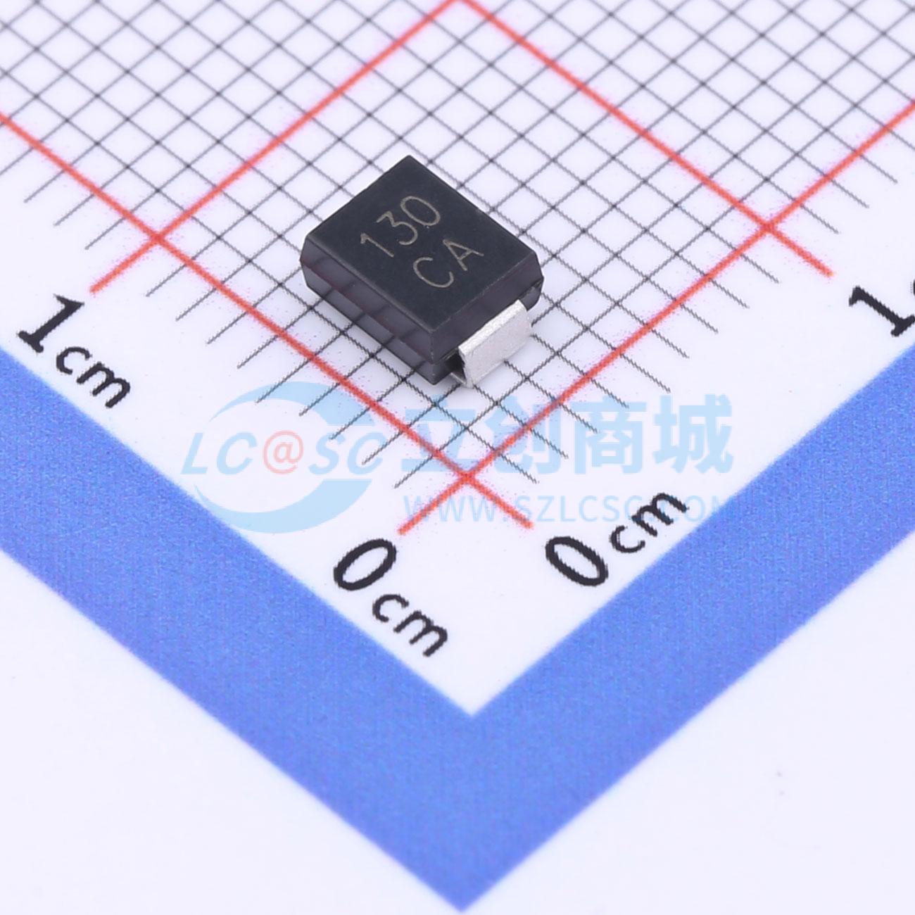 点击查看大图 P6SMB130CA实物图