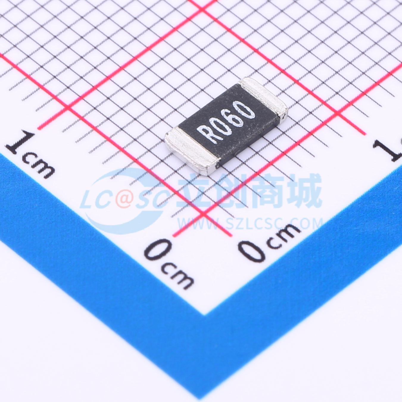 点击查看大图 HoLR2512D-60mR-1%实物图