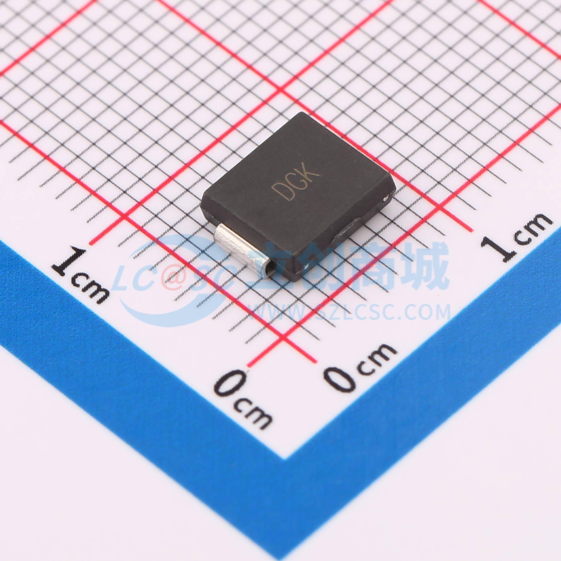 点击查看大图 SMDJ60CA实物图