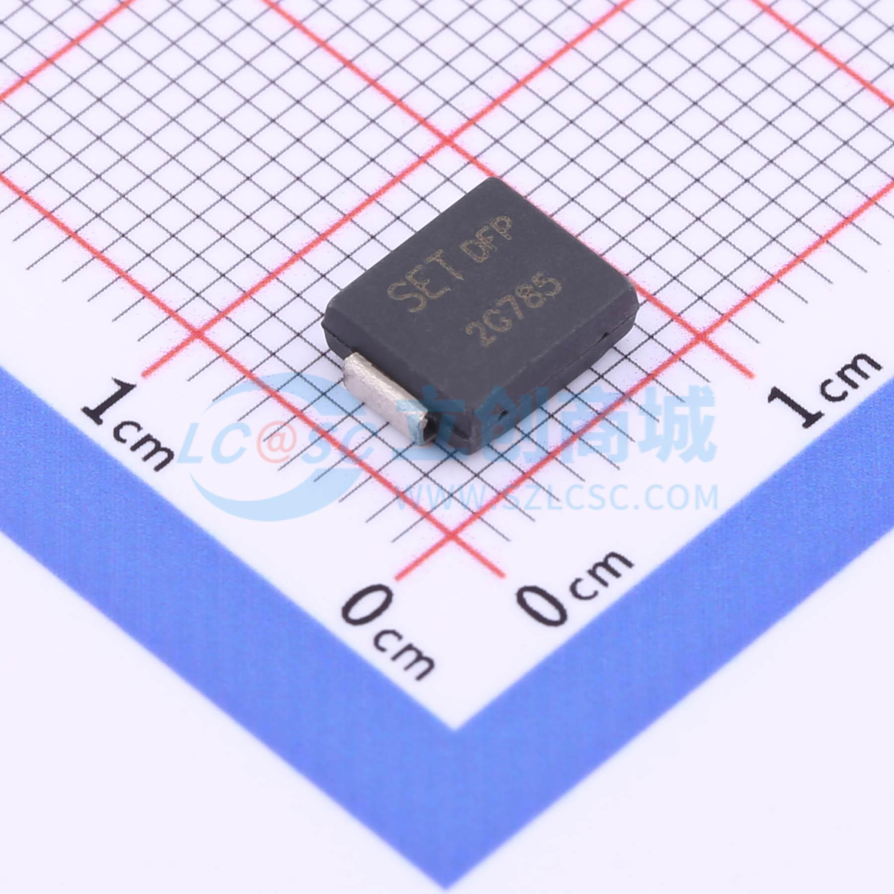 点击查看大图 SMDJ36CA实物图