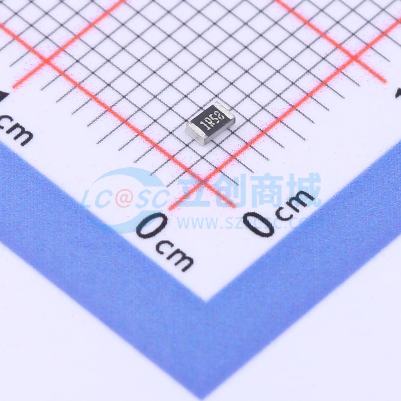 点击查看大图 SCR0805F1R58实物图