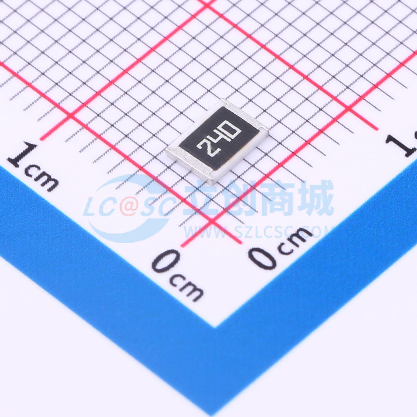 点击查看大图 FRC1812J240 TS实物图