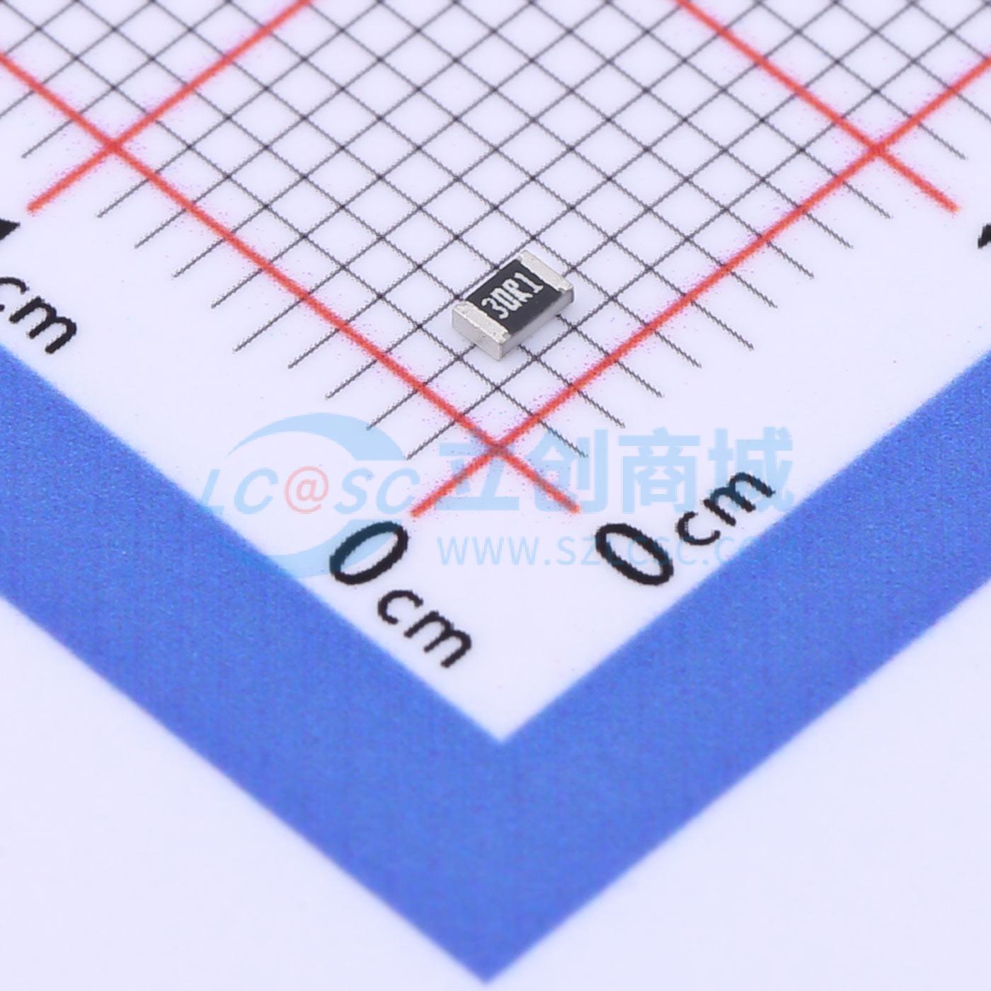 点击查看大图 CR0805F830R1G实物图