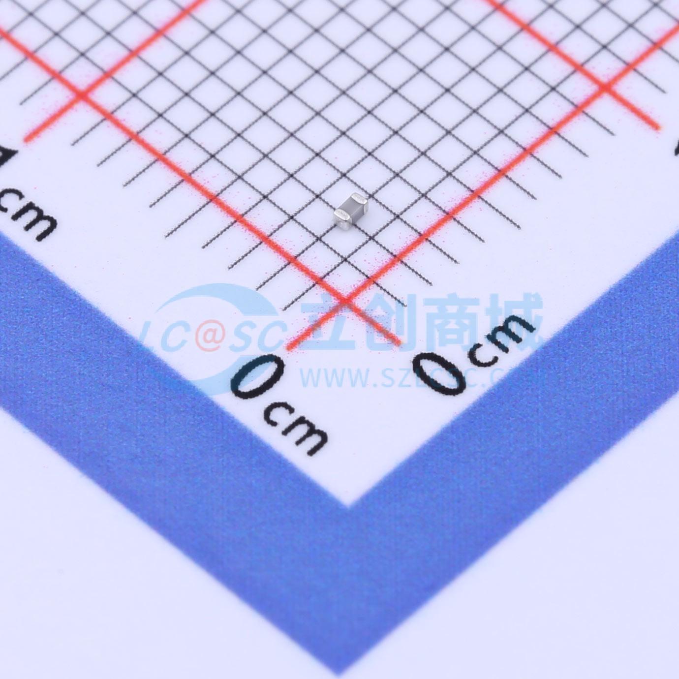 点击查看大图 GRT1555C1H330FA02D实物图