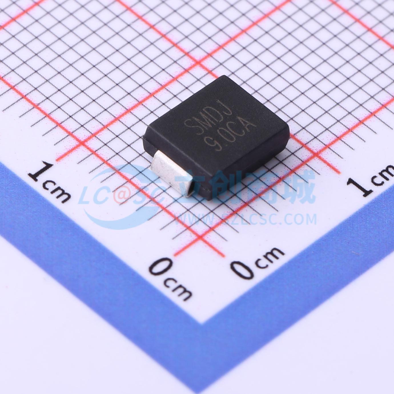 点击查看大图 SMDJ9.0CA实物图