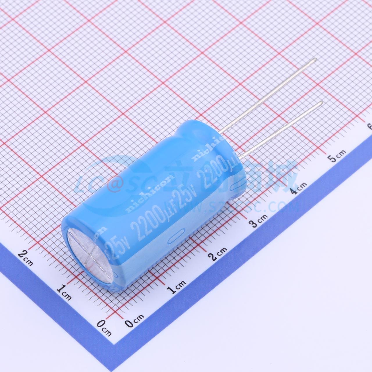 点击查看大图 UBT1E222MHD实物图