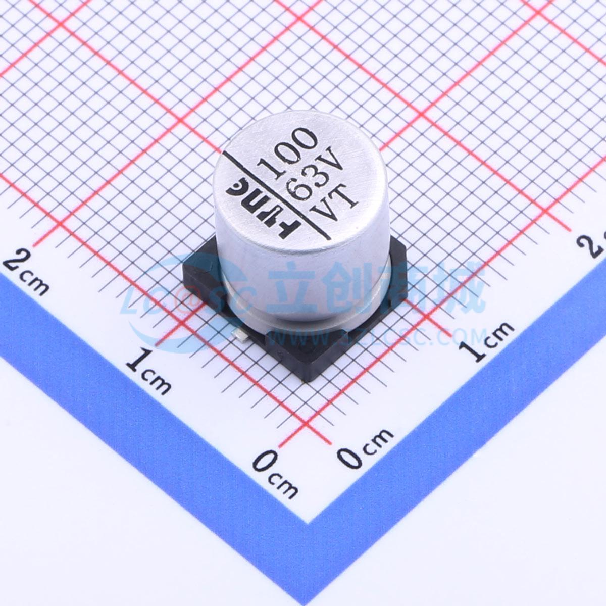 点击查看大图 HY1J101MC100105MEO实物图