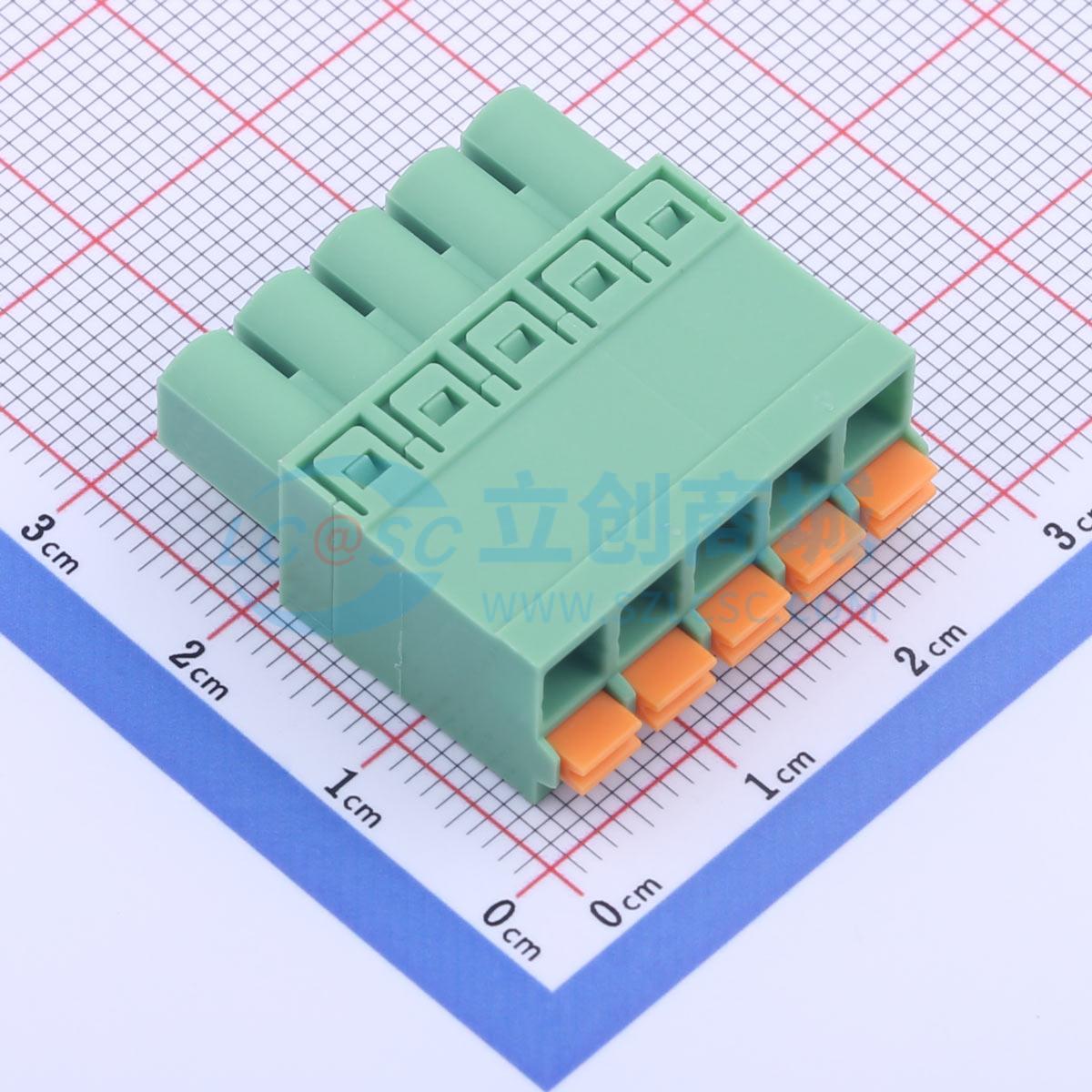 点击查看大图 KF2EDGKN-5.0-5P实物图
