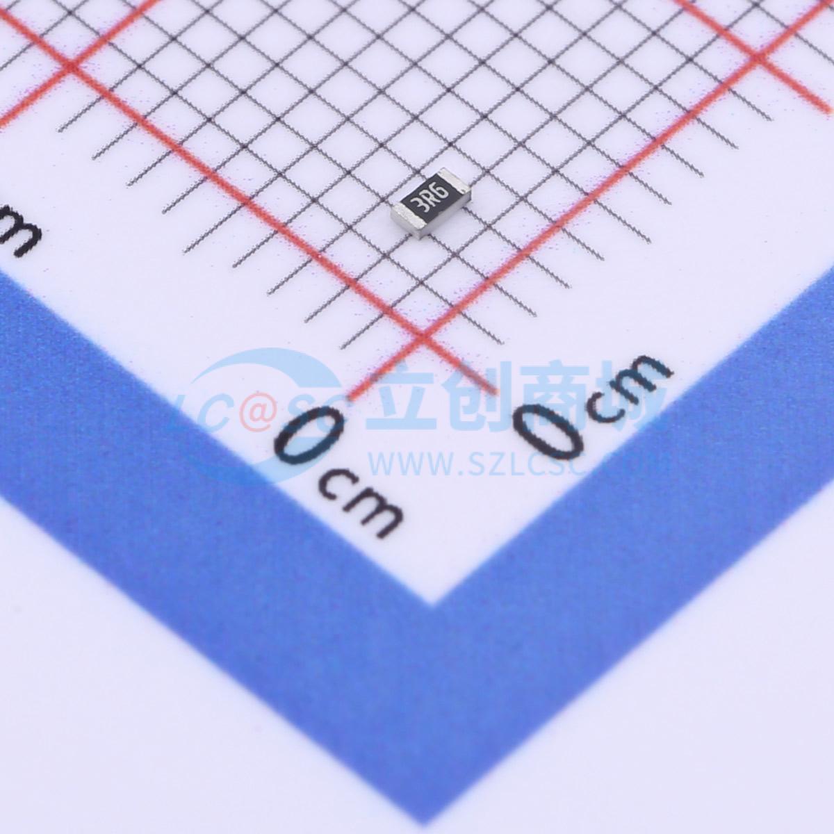 点击查看大图 SCR0603J3R6实物图