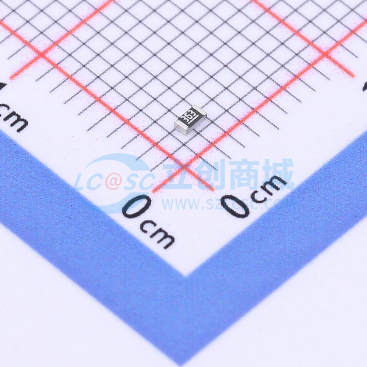 点击查看大图 SCR0603F36K实物图