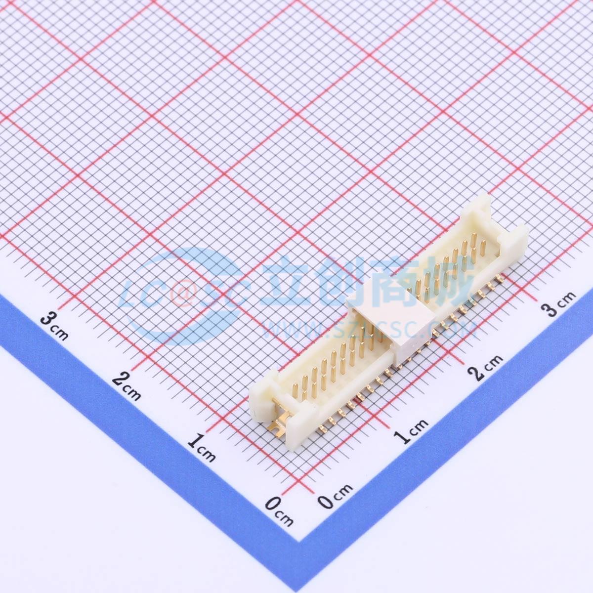 点击查看大图 HDGC1252WV-S-2X20P实物图