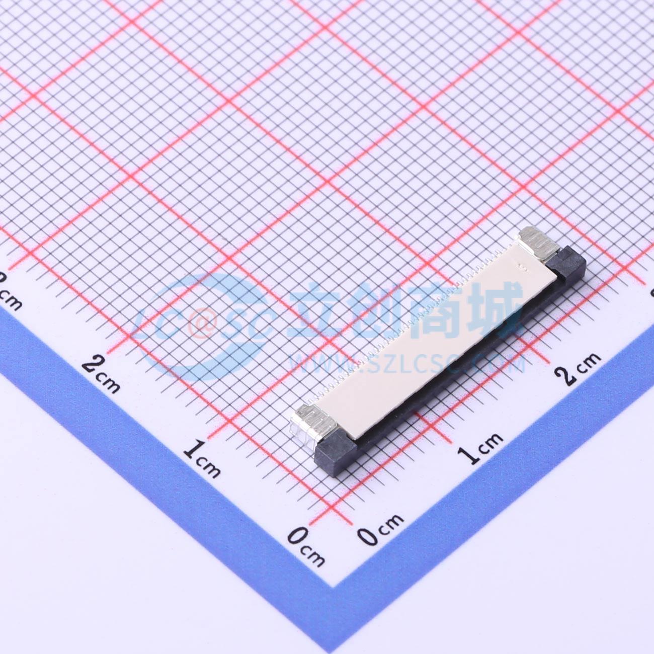 点击查看大图 FPC-0.5AS-40PWBH20实物图