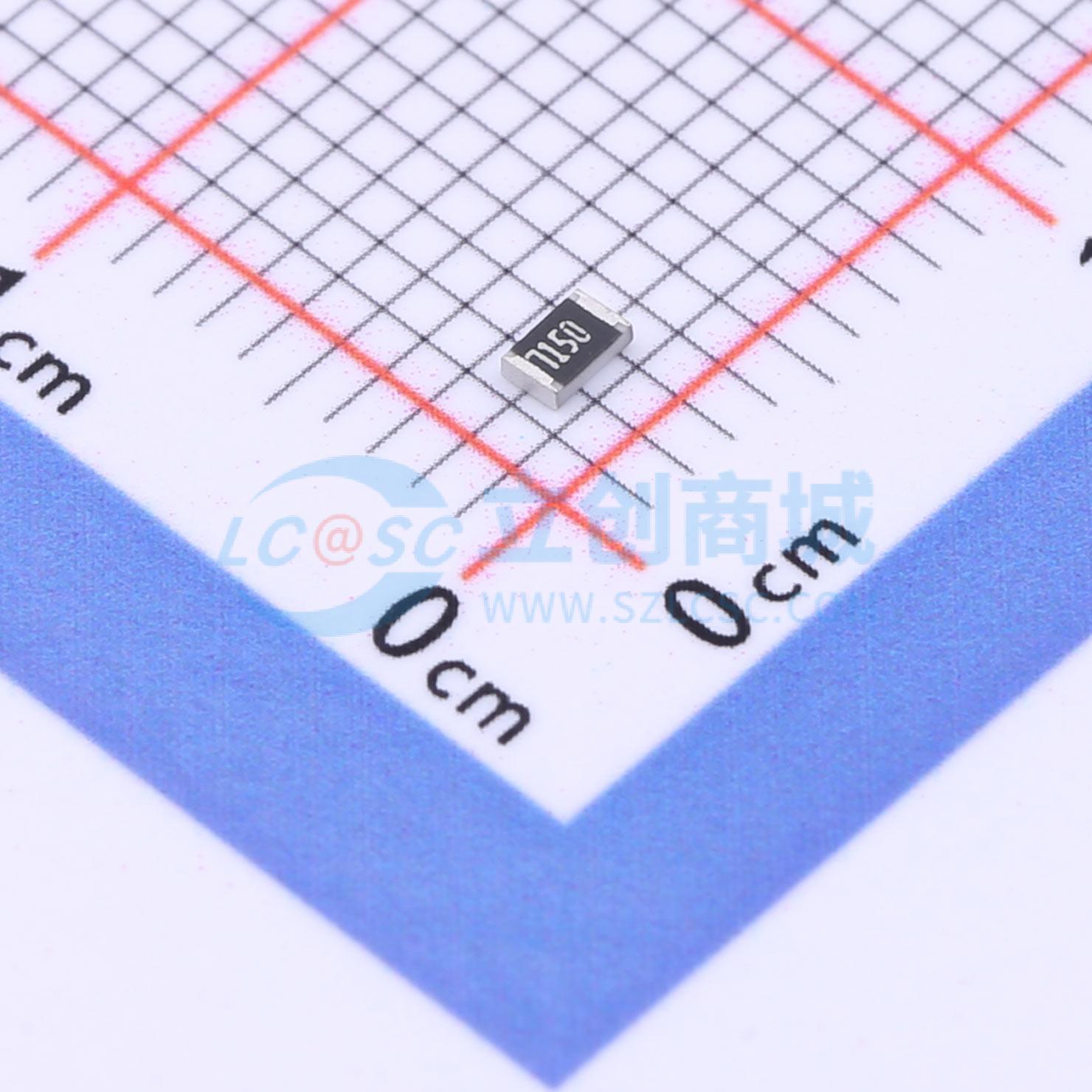 点击查看大图 SCR0805F715R实物图