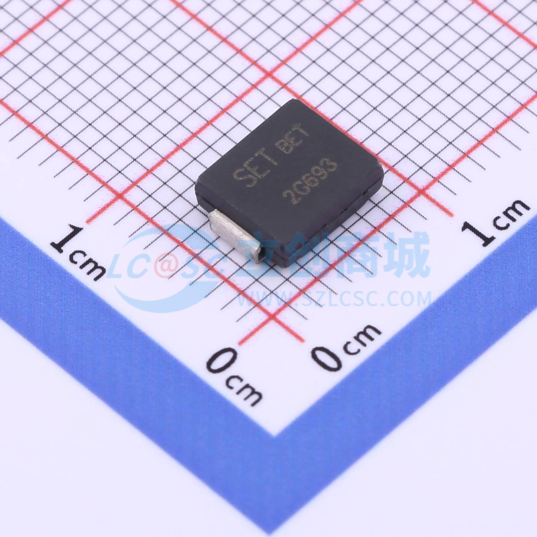 点击查看大图 SMCJ18CA实物图