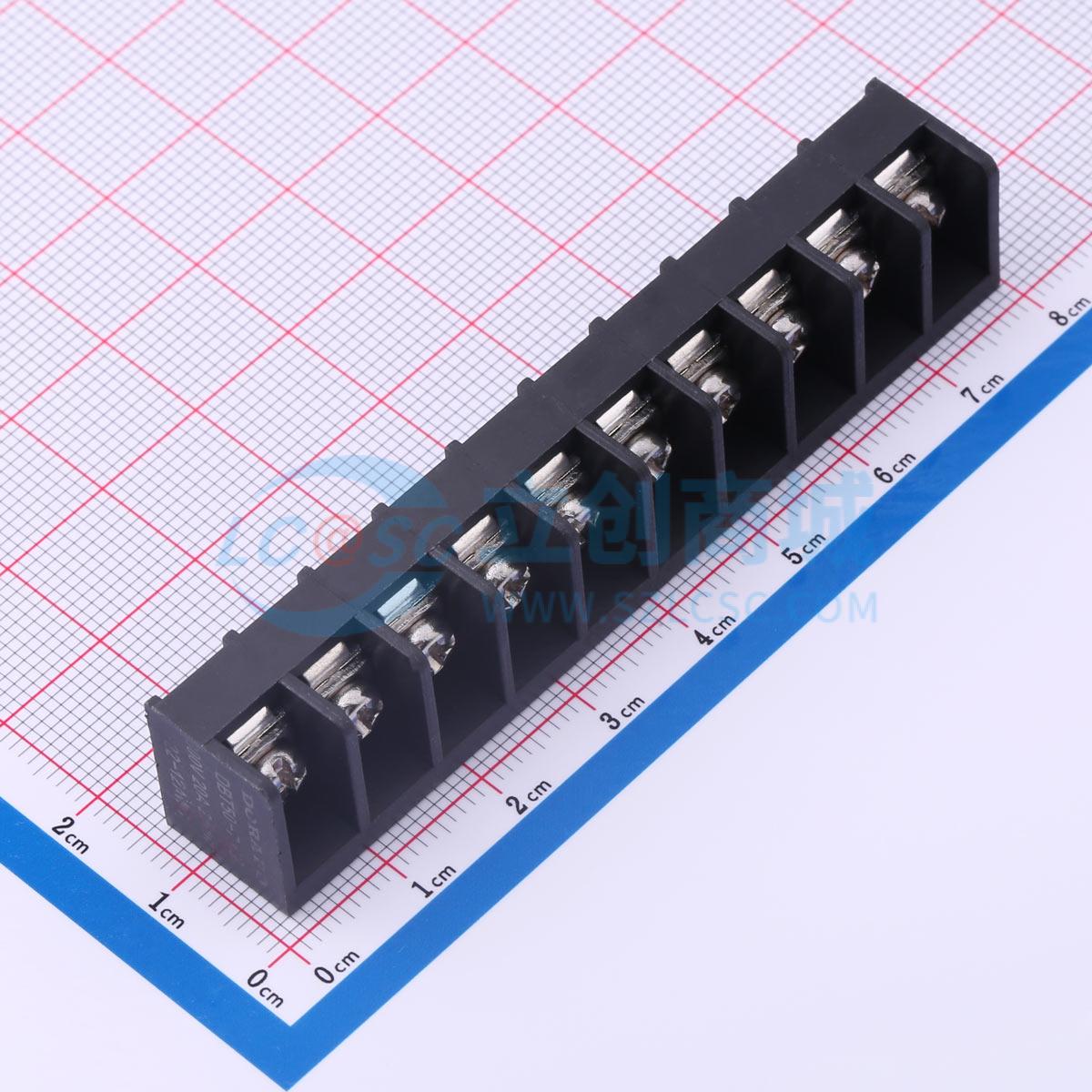 点击查看大图 DBT50-7.62-10P-BK-P实物图