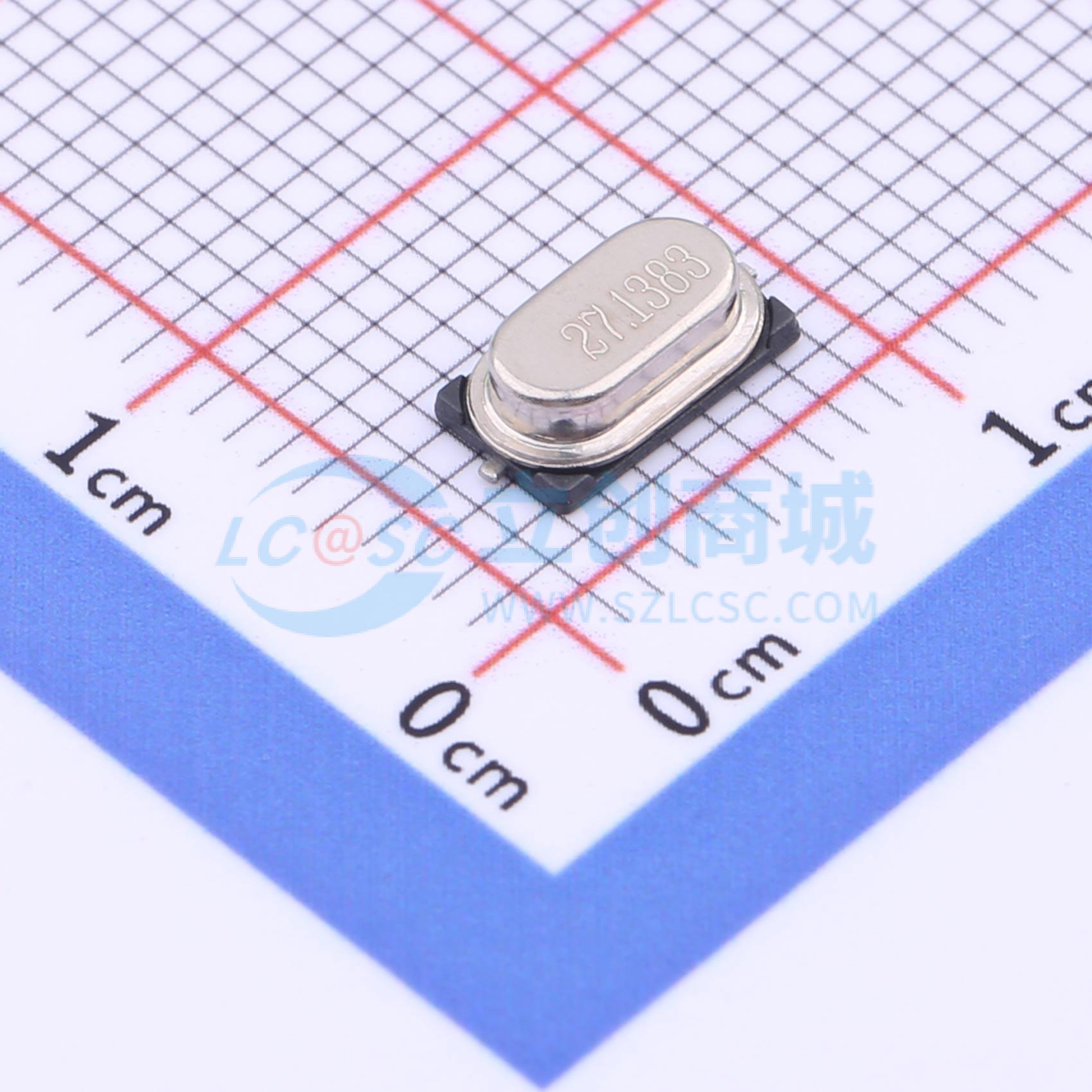 点击查看大图 27.1383M 15PF 20PPM实物图