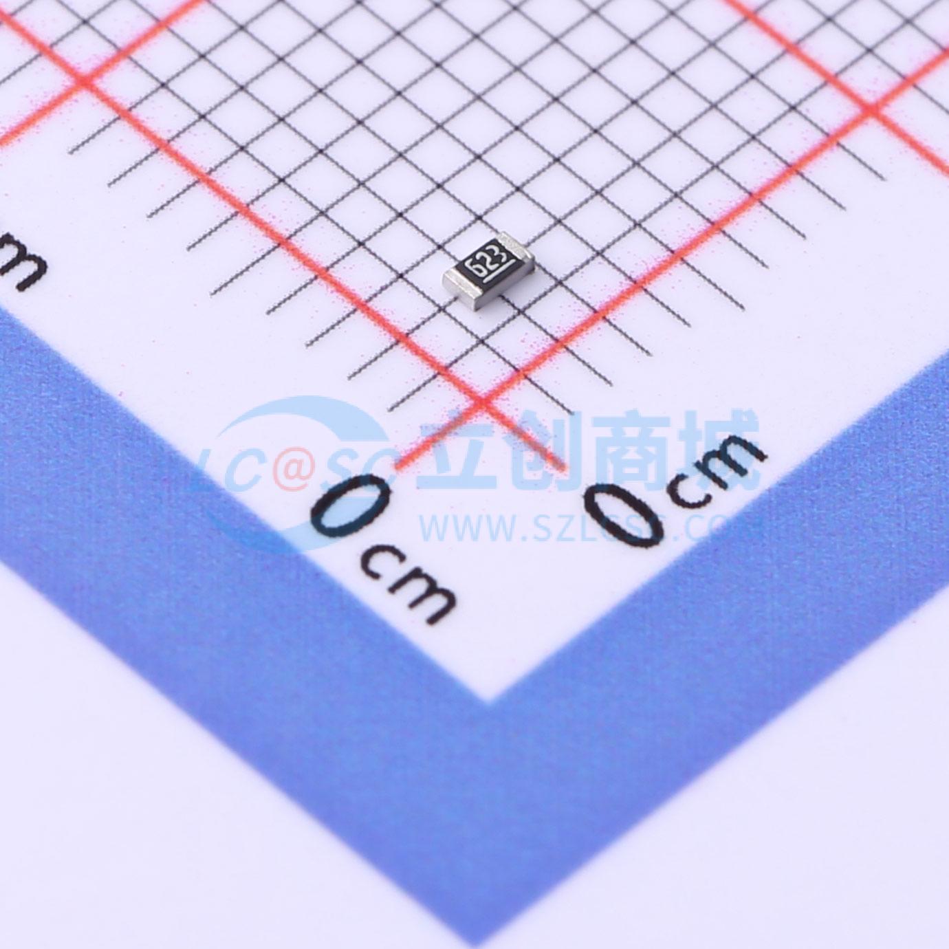 SCR0603F62K实物图