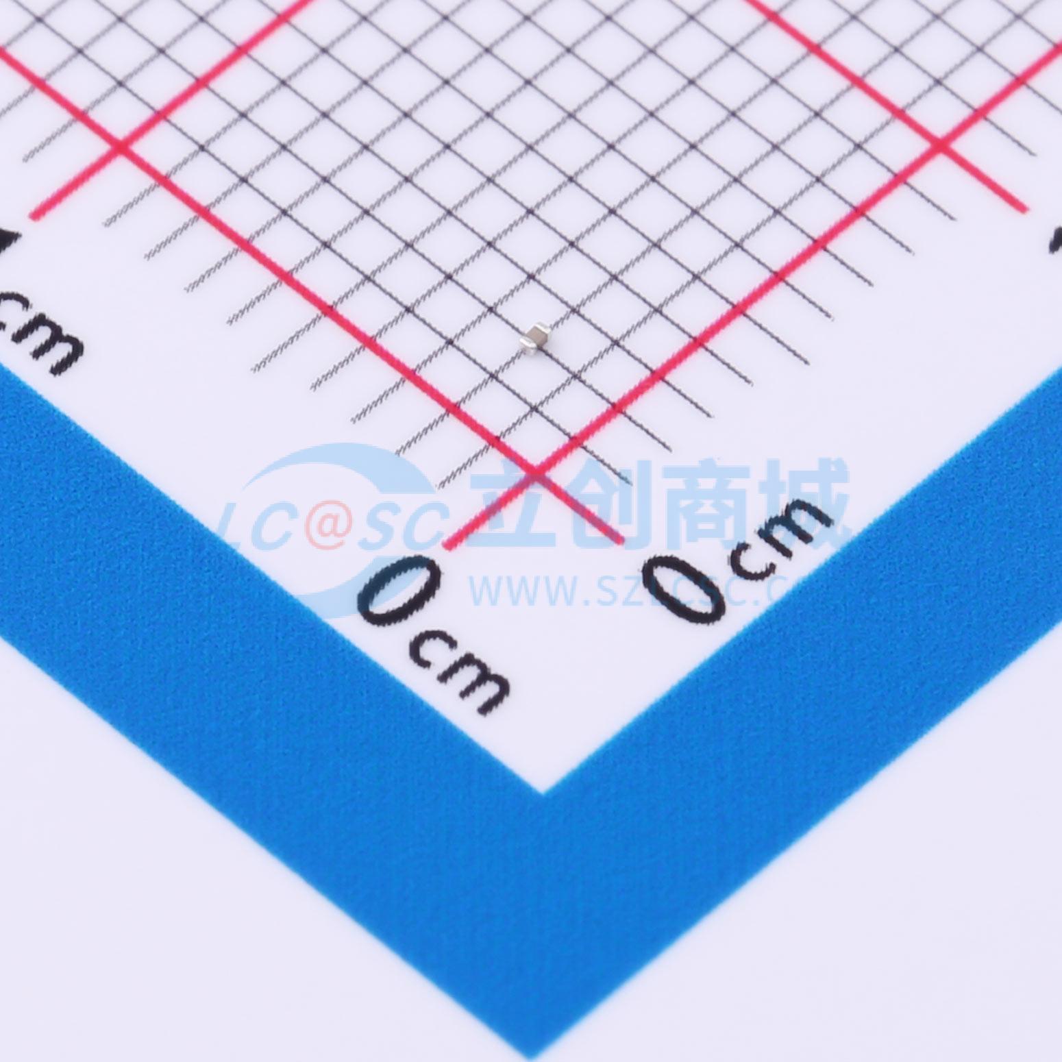 点击查看大图 TCC0201X5R224K6R3ZT实物图