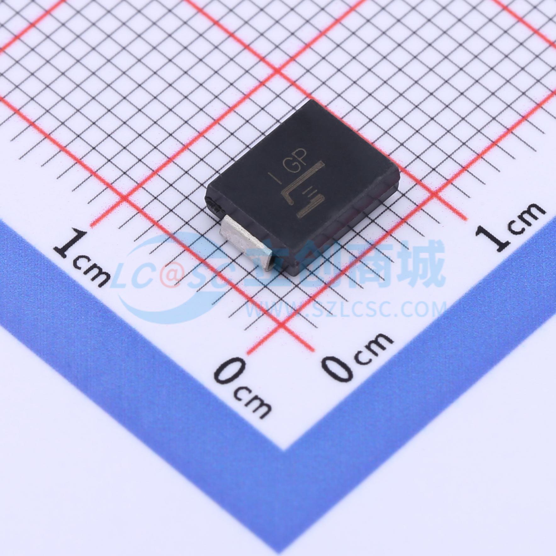 点击查看大图 SMDJ70CA实物图