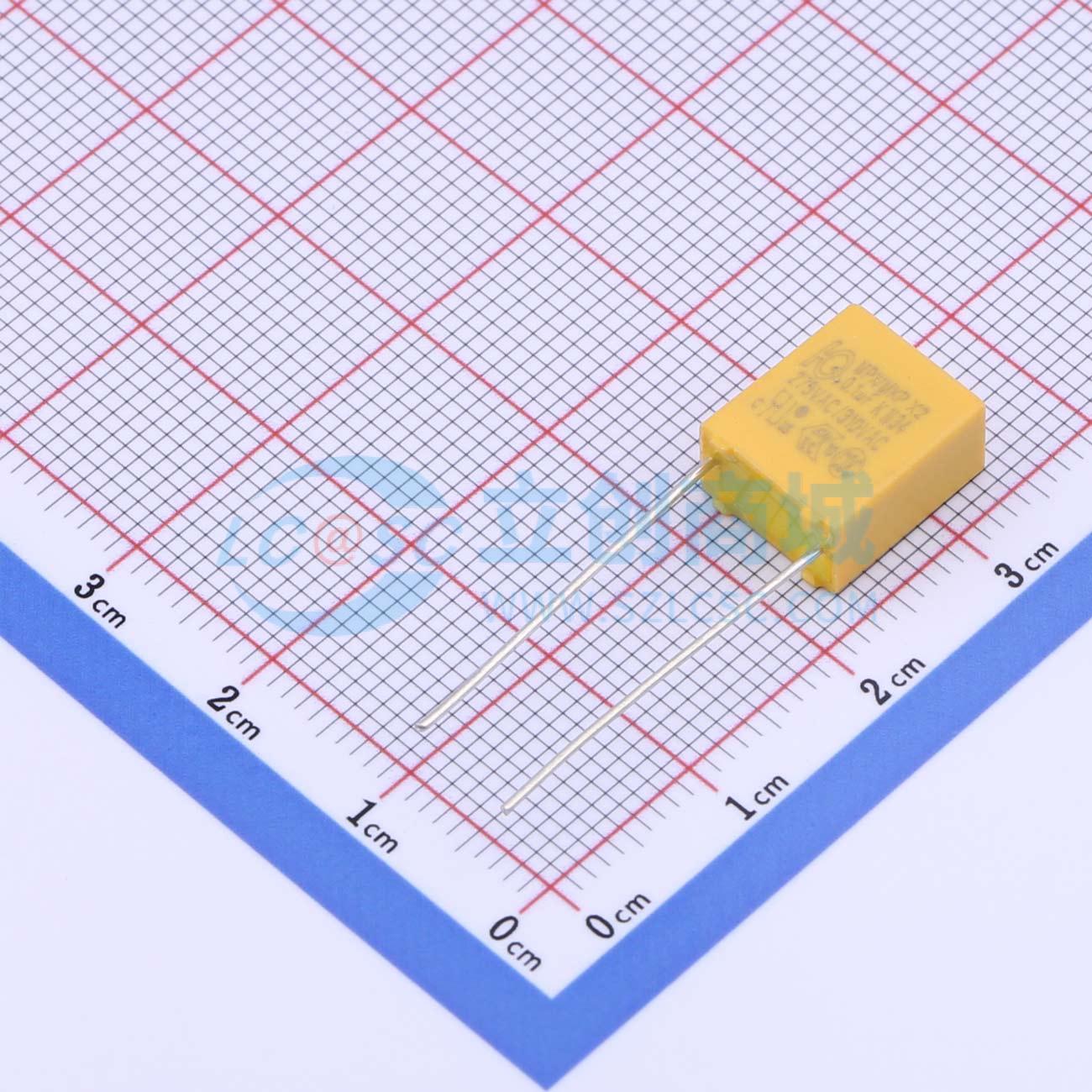 点击查看大图 X2-0310A104K7AWLBY实物图