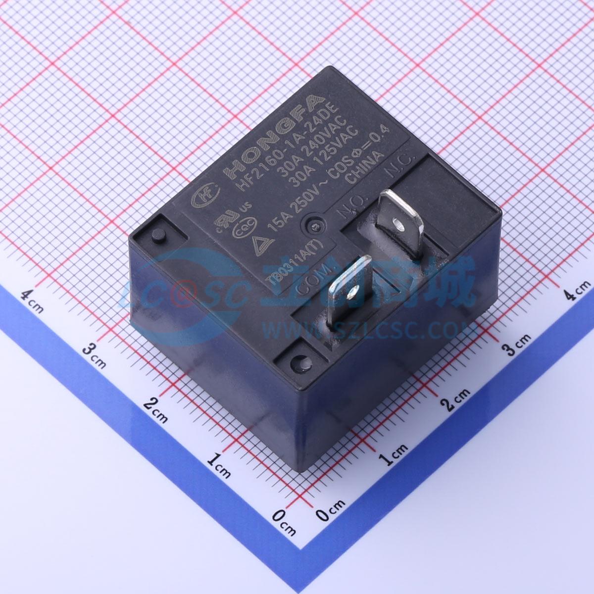 点击查看大图 HF2160-1A-24DE实物图