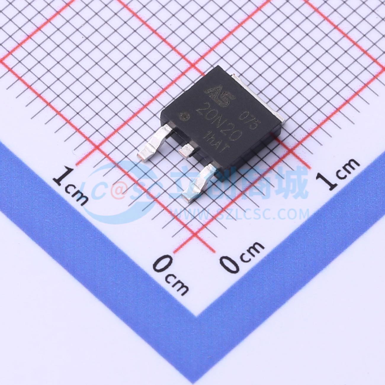 点击查看大图 ASDM20N20KQ-R实物图