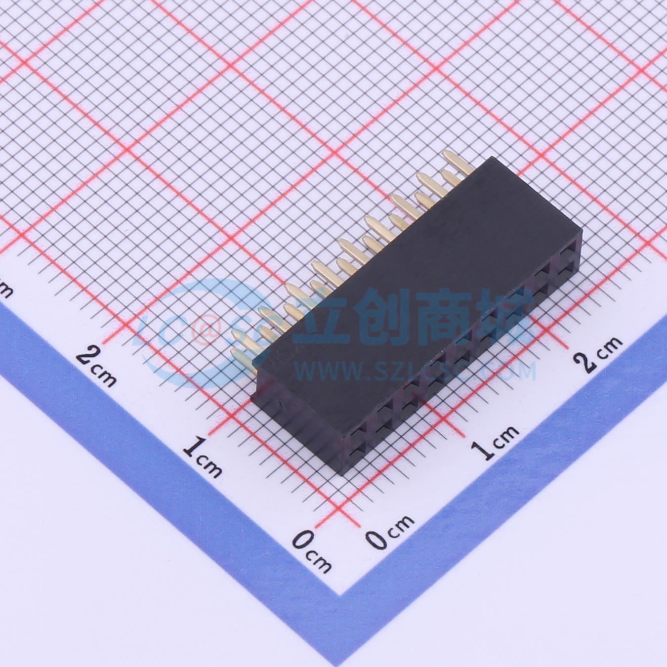 点击查看大图 PM2.54-2*9实物图