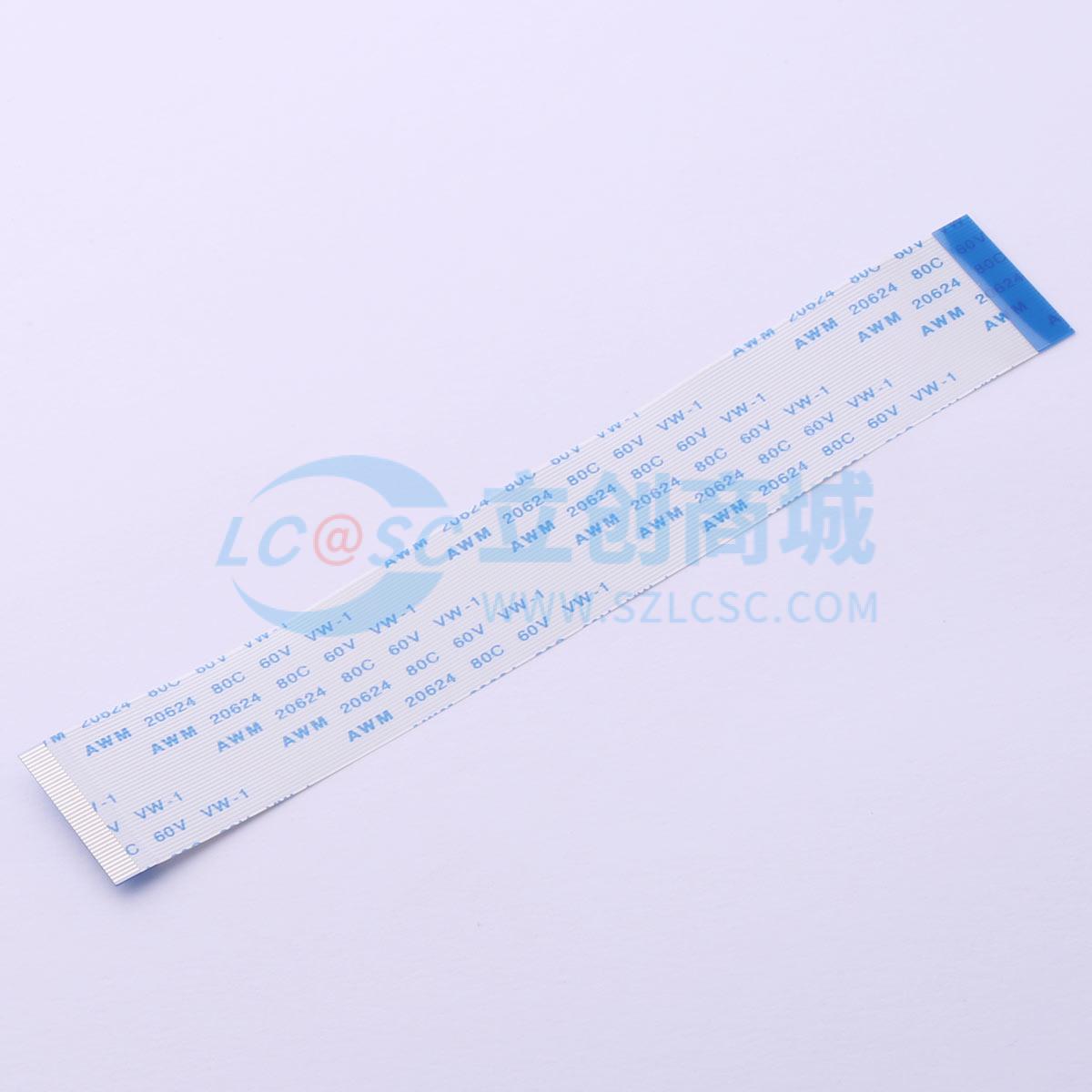 点击查看大图 KH-FFC-V0.5-39P-120MM实物图