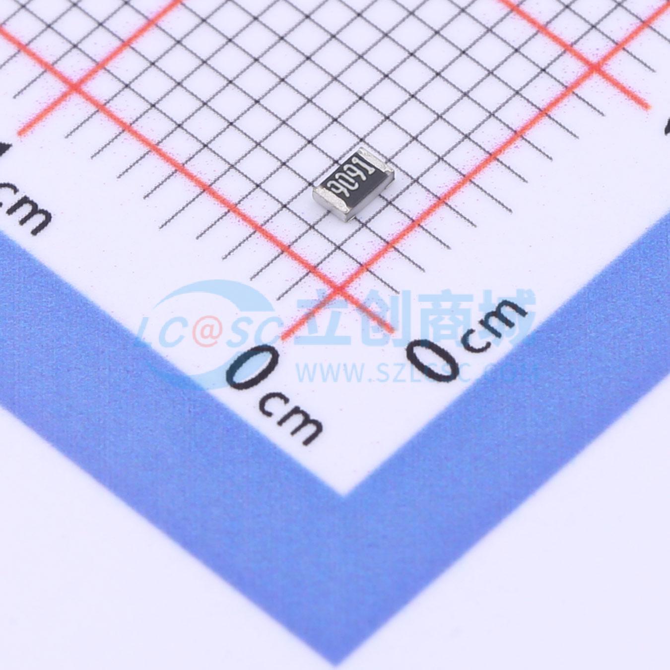 点击查看大图 SCR0805F9K09实物图
