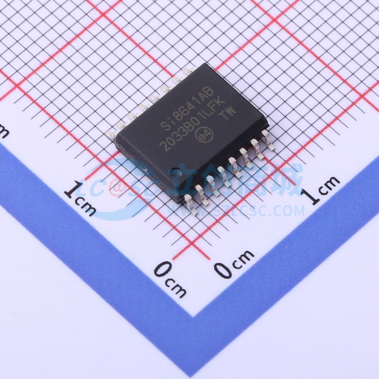 点击查看大图 SI8641AB-B-ISR实物图