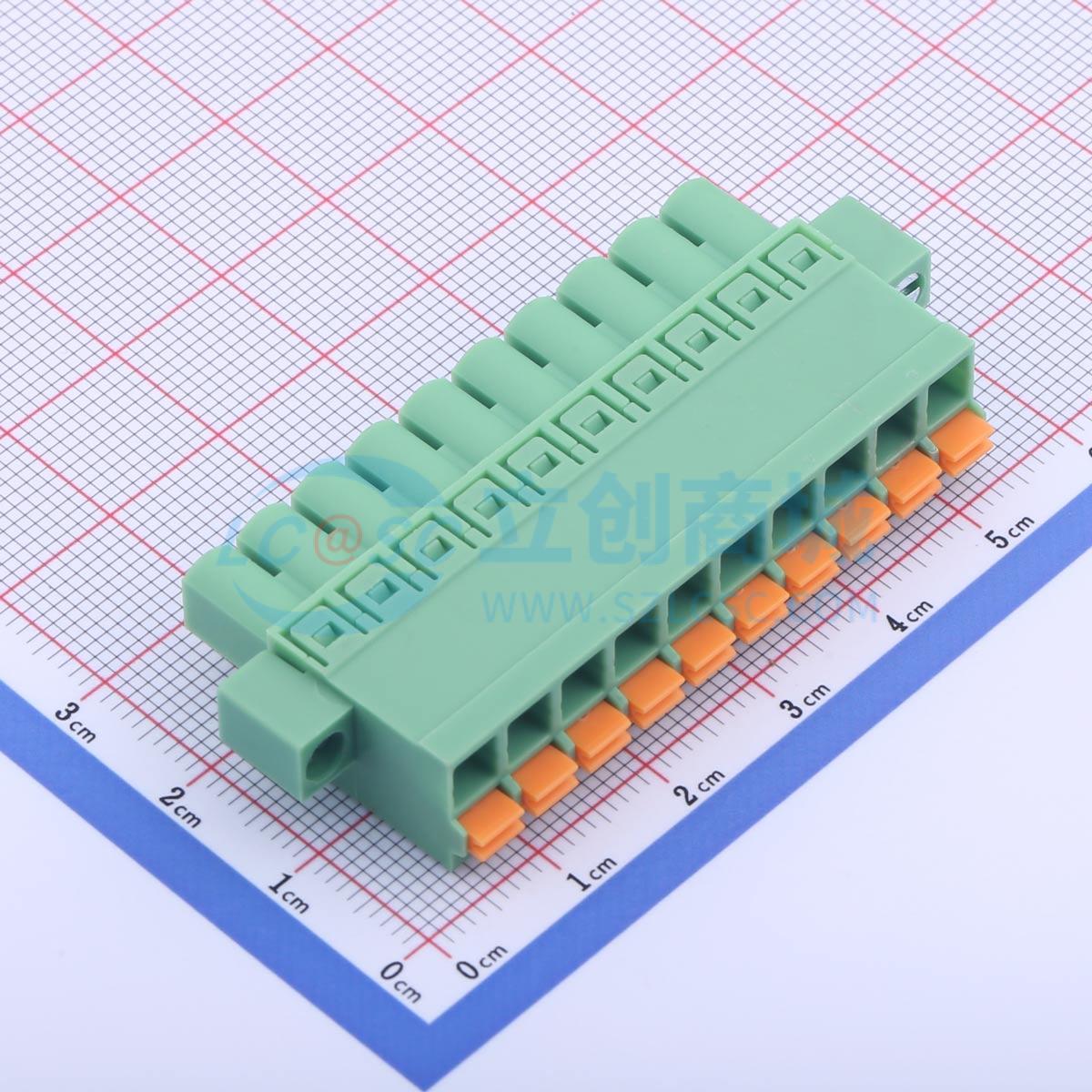 点击查看大图 KF2EDGKNM-5.0-10P实物图
