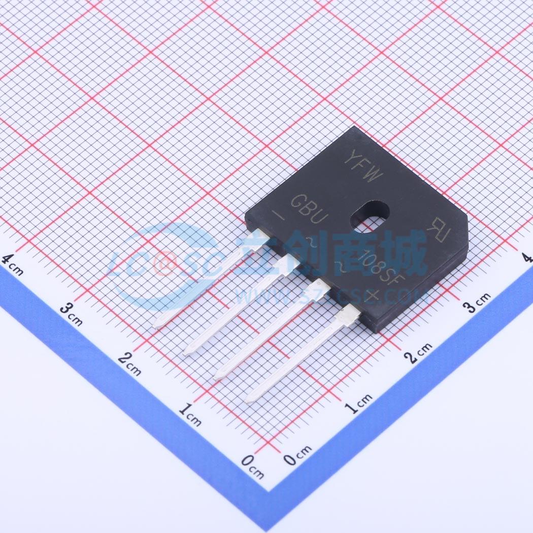点击查看大图 GBU108SF实物图