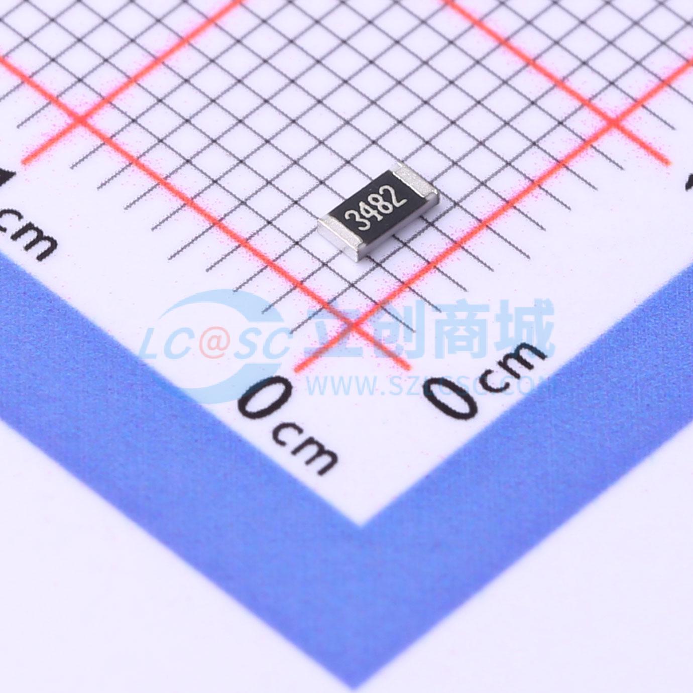 点击查看大图 CR1206F43482G实物图