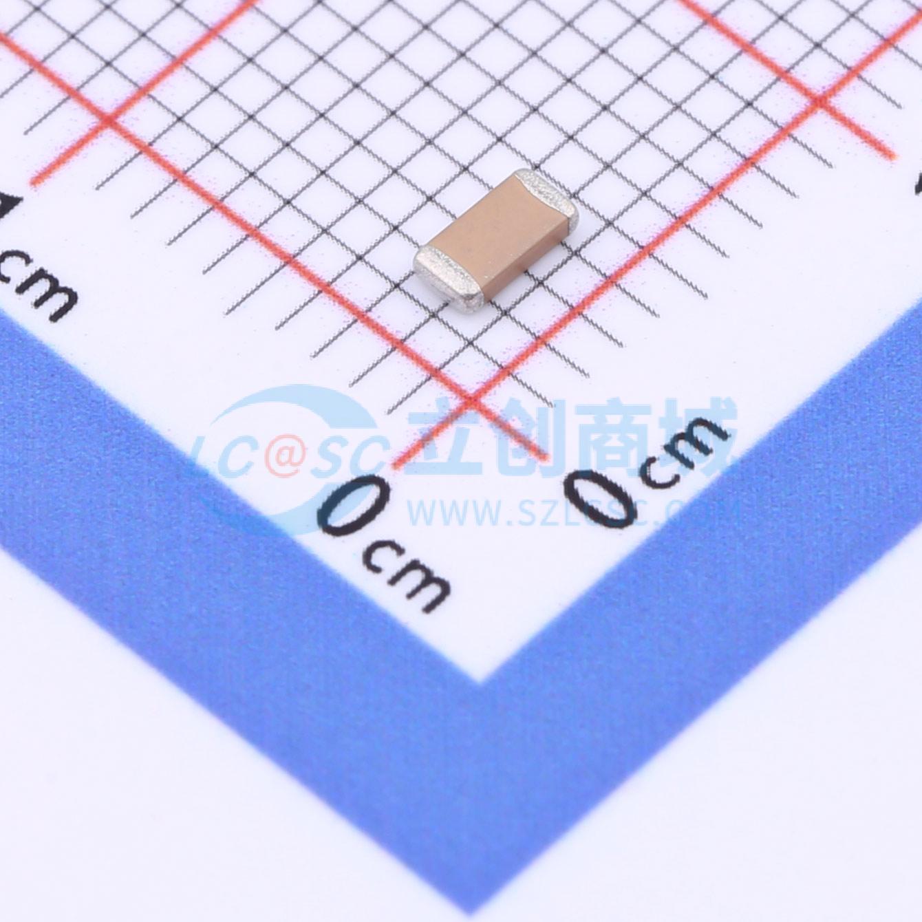 点击查看大图 1206B271K500NT实物图