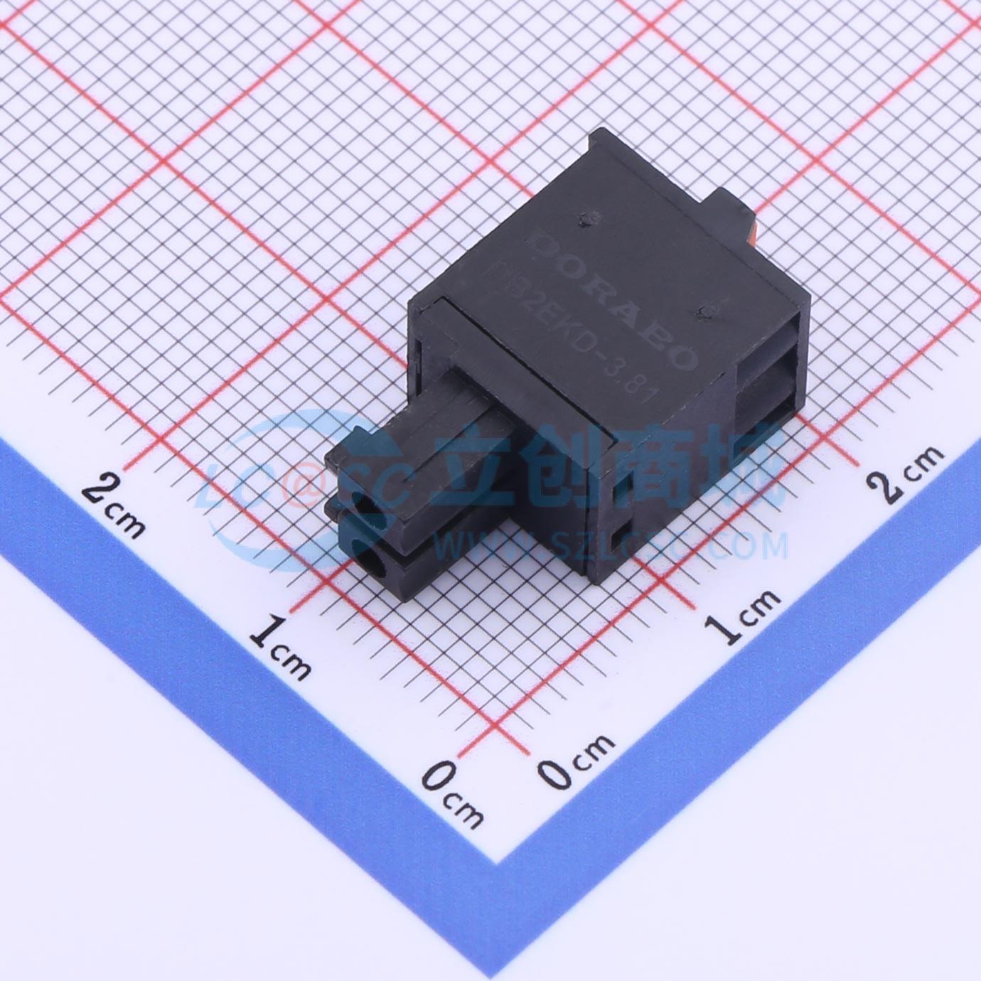 点击查看大图 DB2EKD-3.81-2P-BK实物图