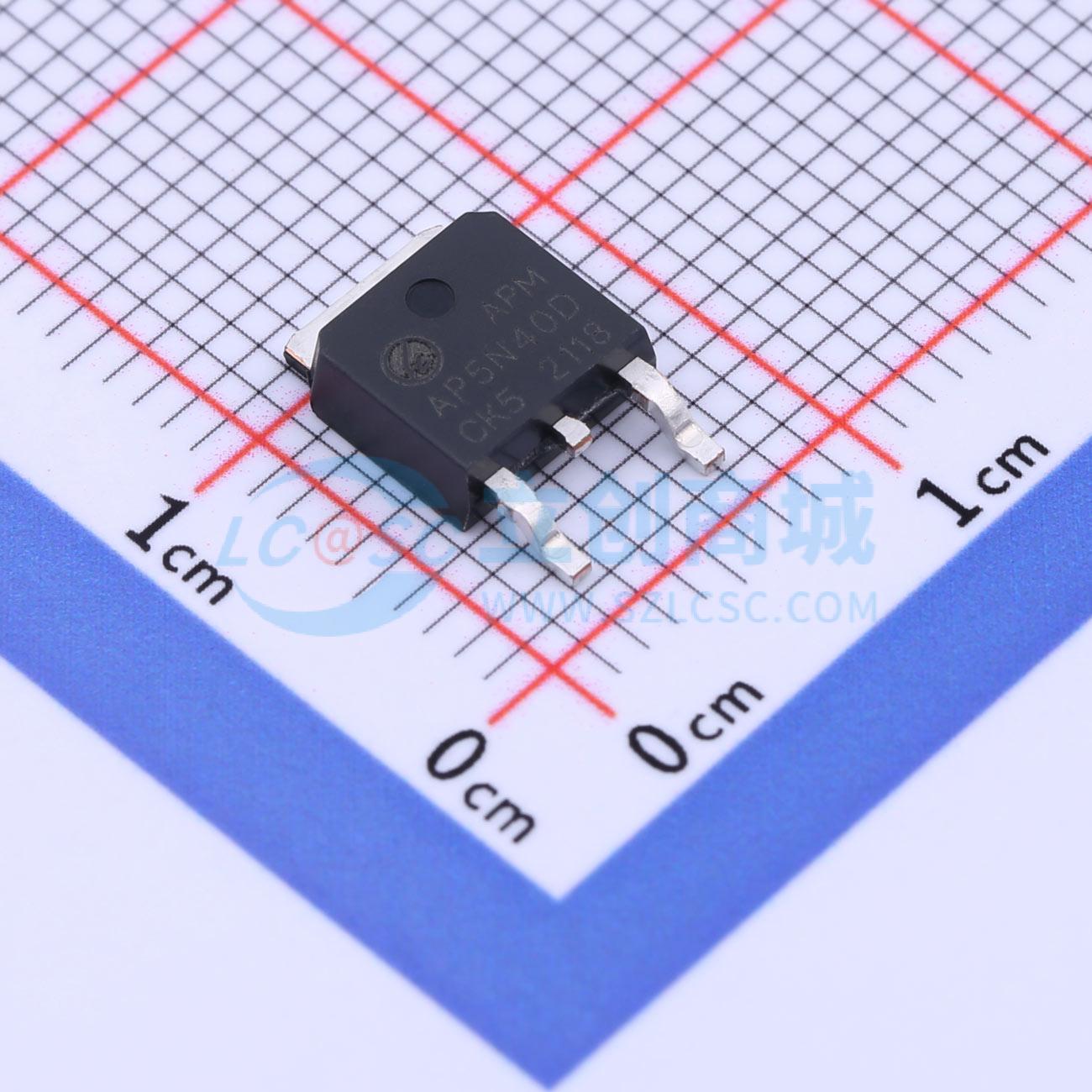 点击查看大图 AP5N40D实物图