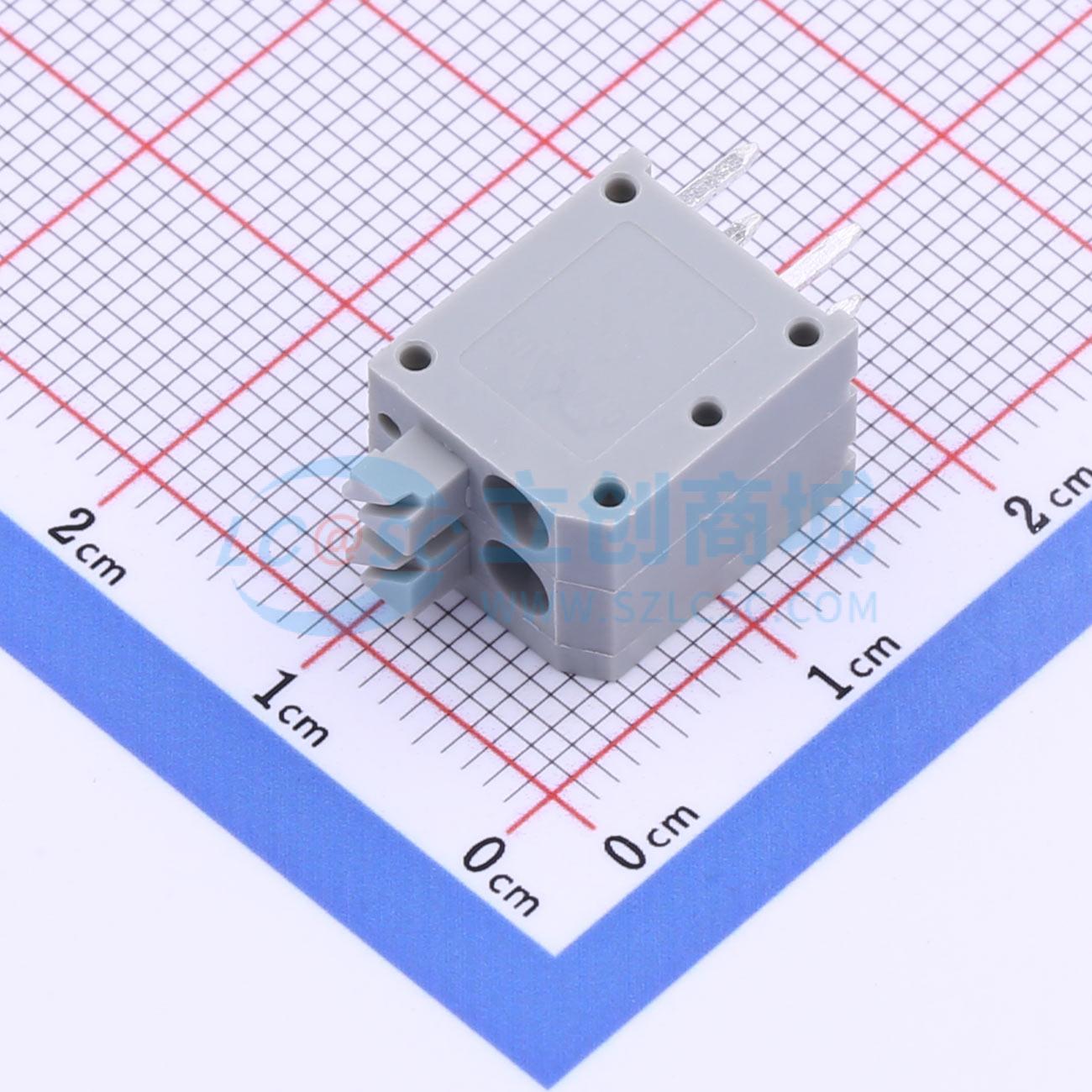 点击查看大图 KF143-3.81-2P实物图