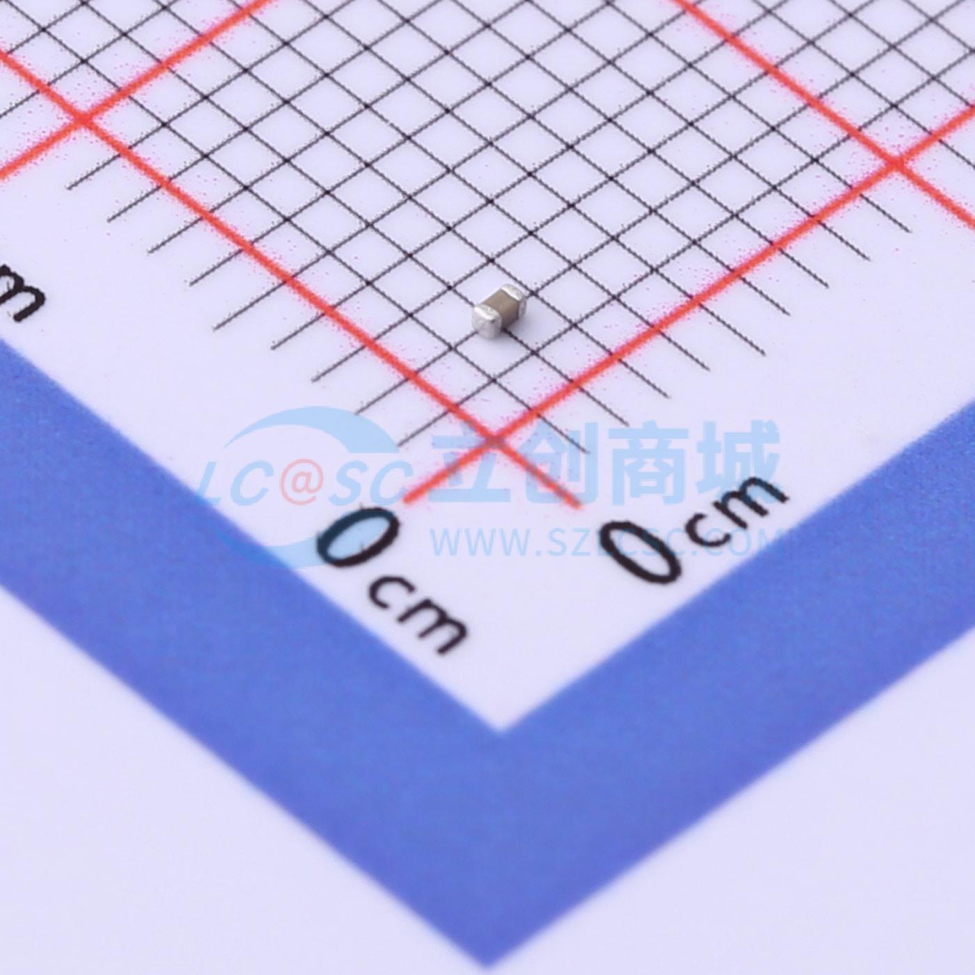 点击查看大图 CC0402KRX5R9BB222实物图