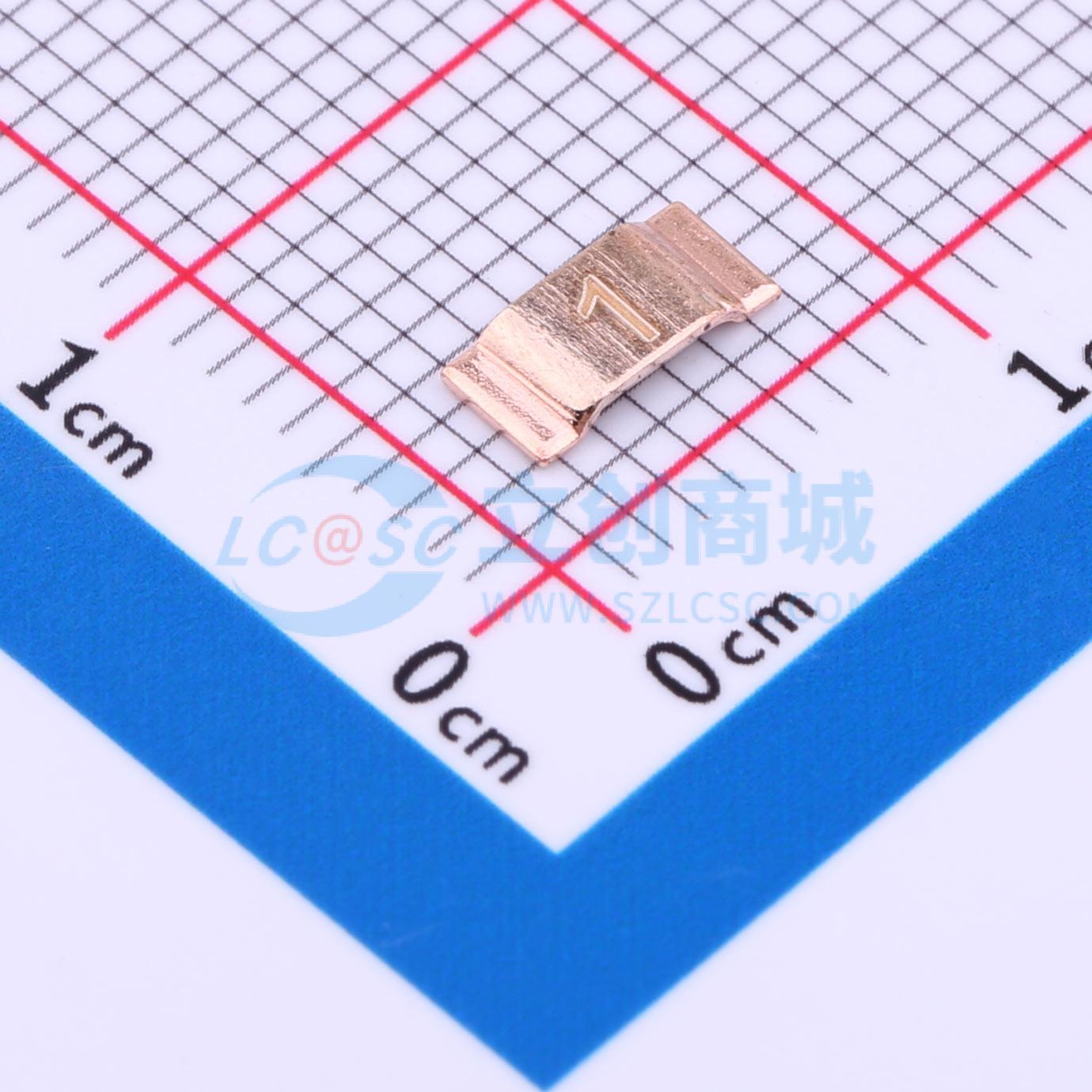 点击查看大图 HoXGS2512-1mR-5%实物图