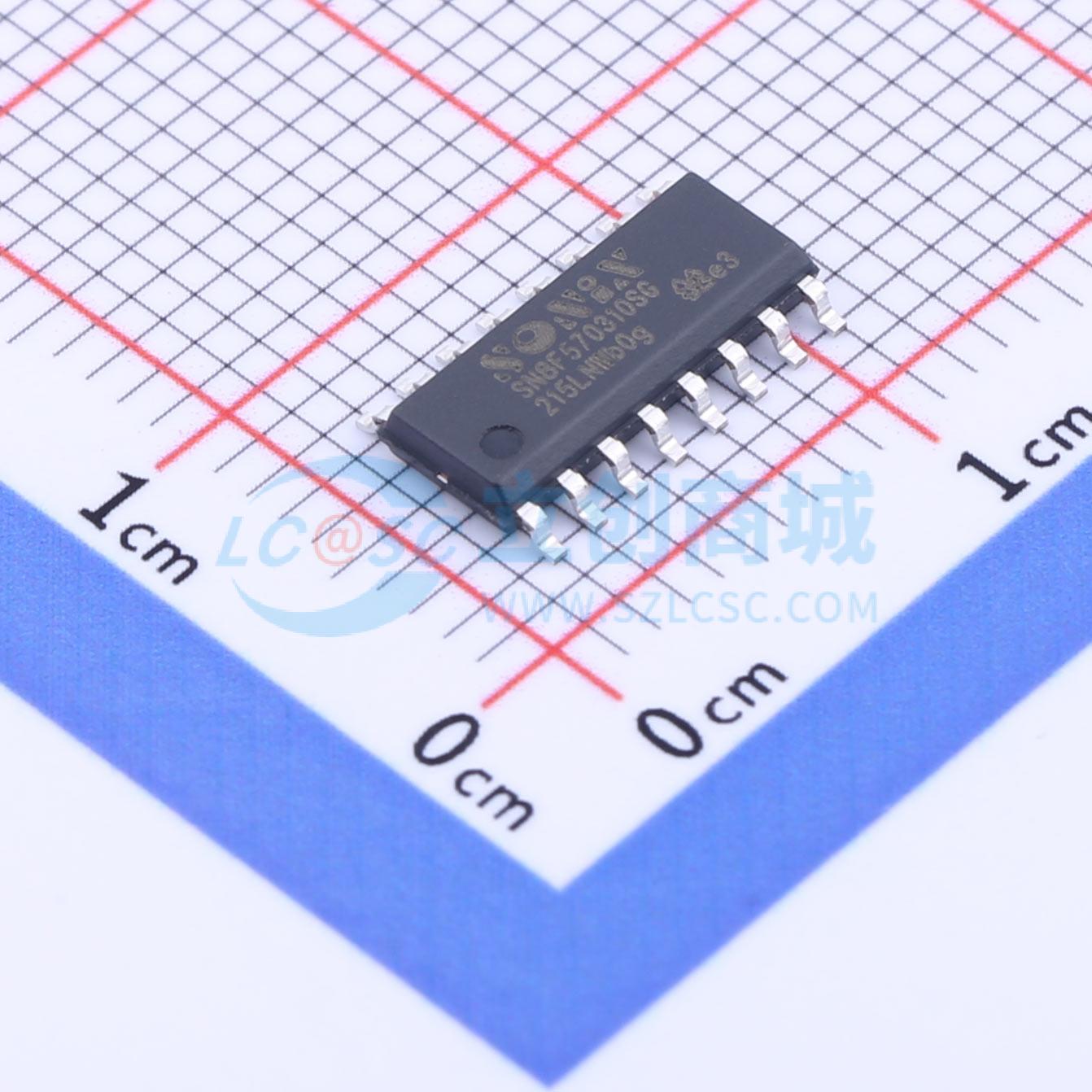 点击查看大图 SN8F570310SG实物图