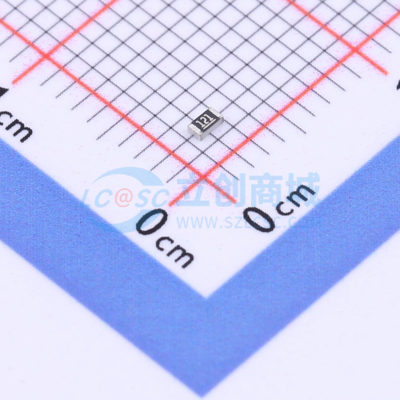 点击查看大图 SCR0603F120R实物图