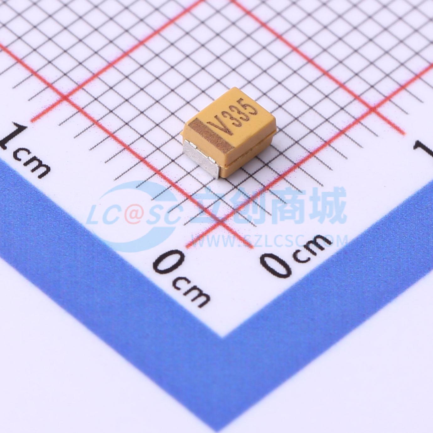 点击查看大图 TC212B335M035Y实物图