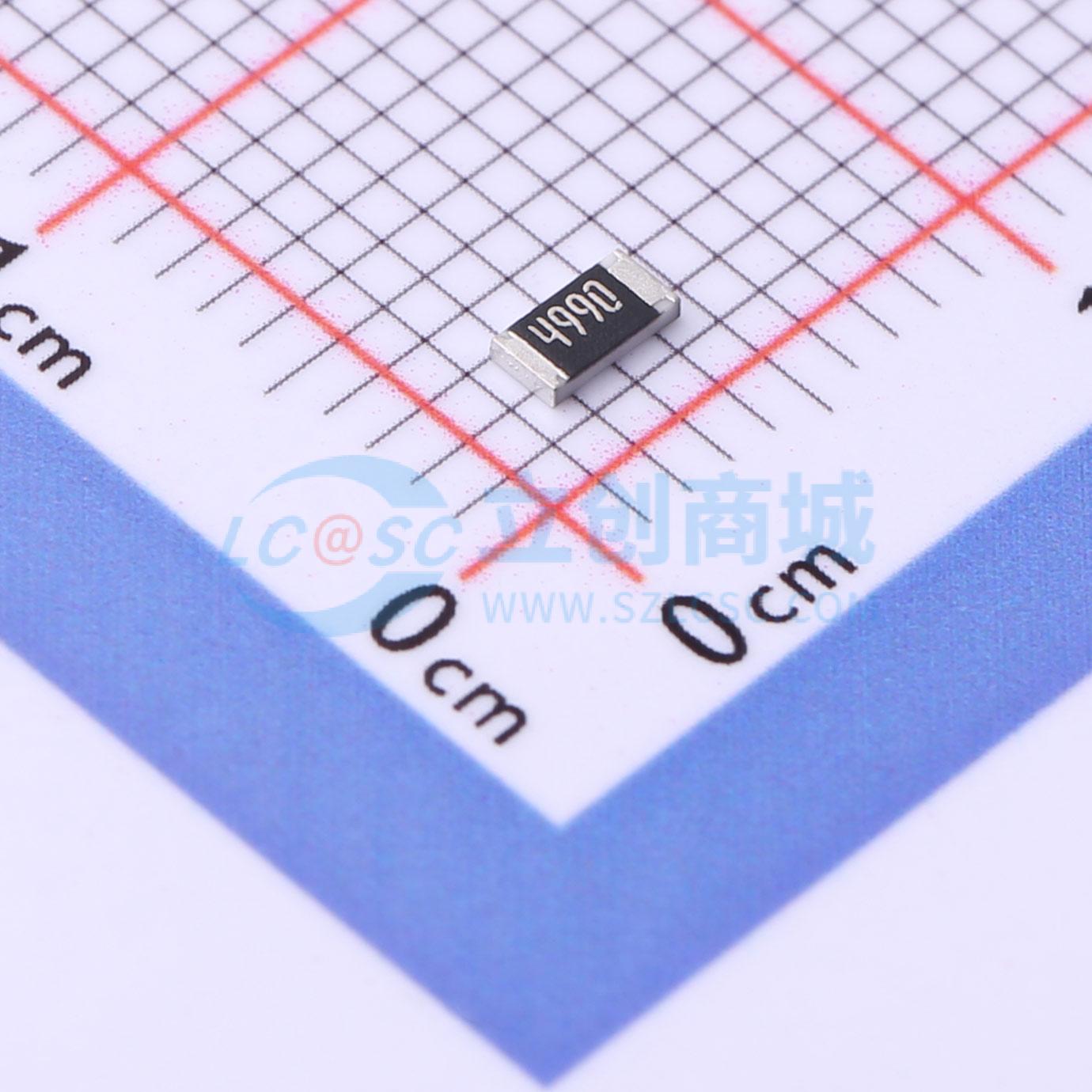 点击查看大图 SCR1206F499R实物图