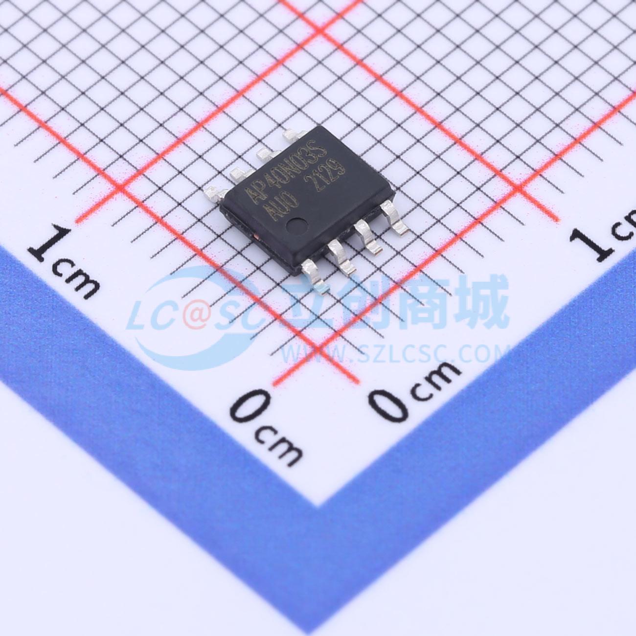 点击查看大图 AP40N03S实物图