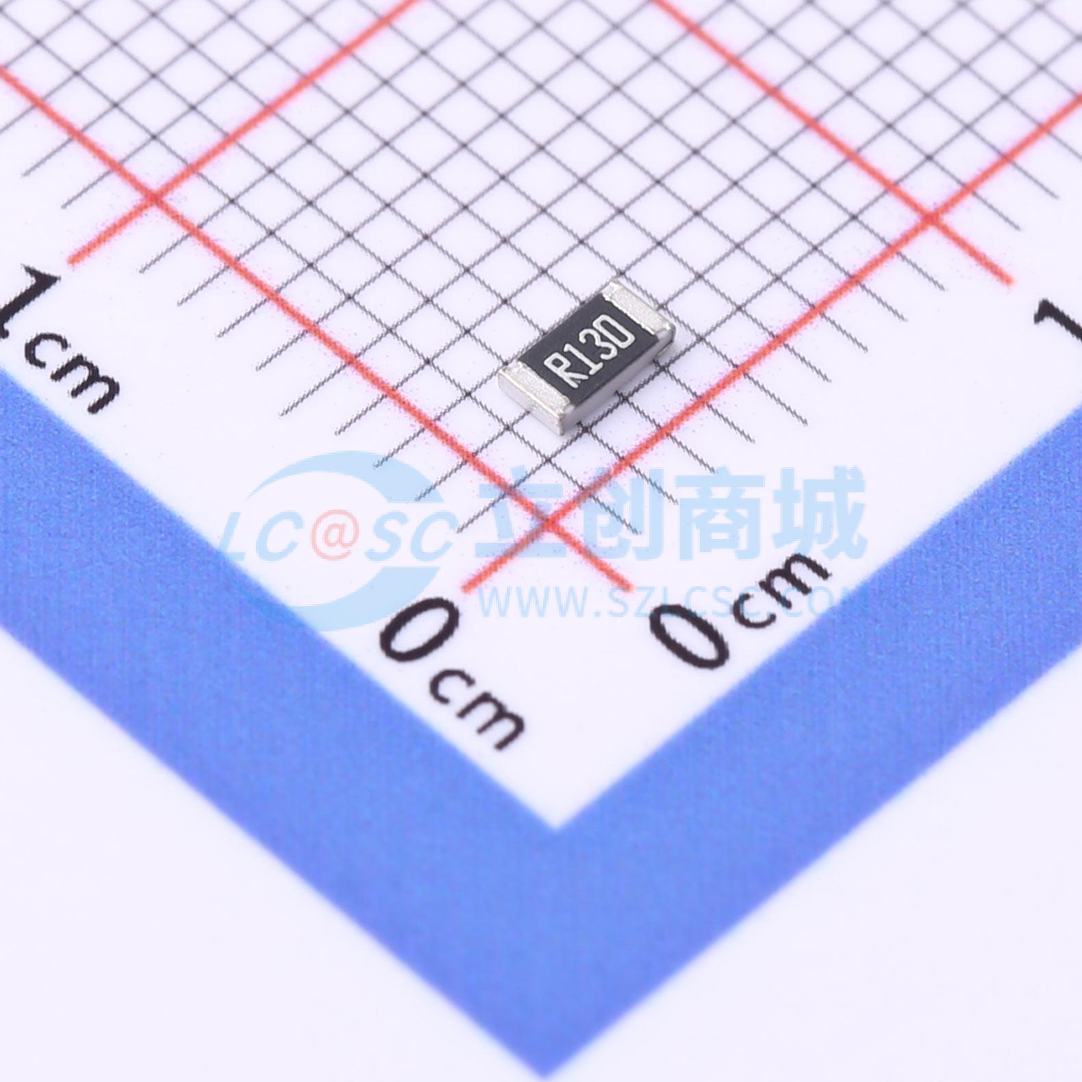 点击查看大图 CR1206J40R13G实物图