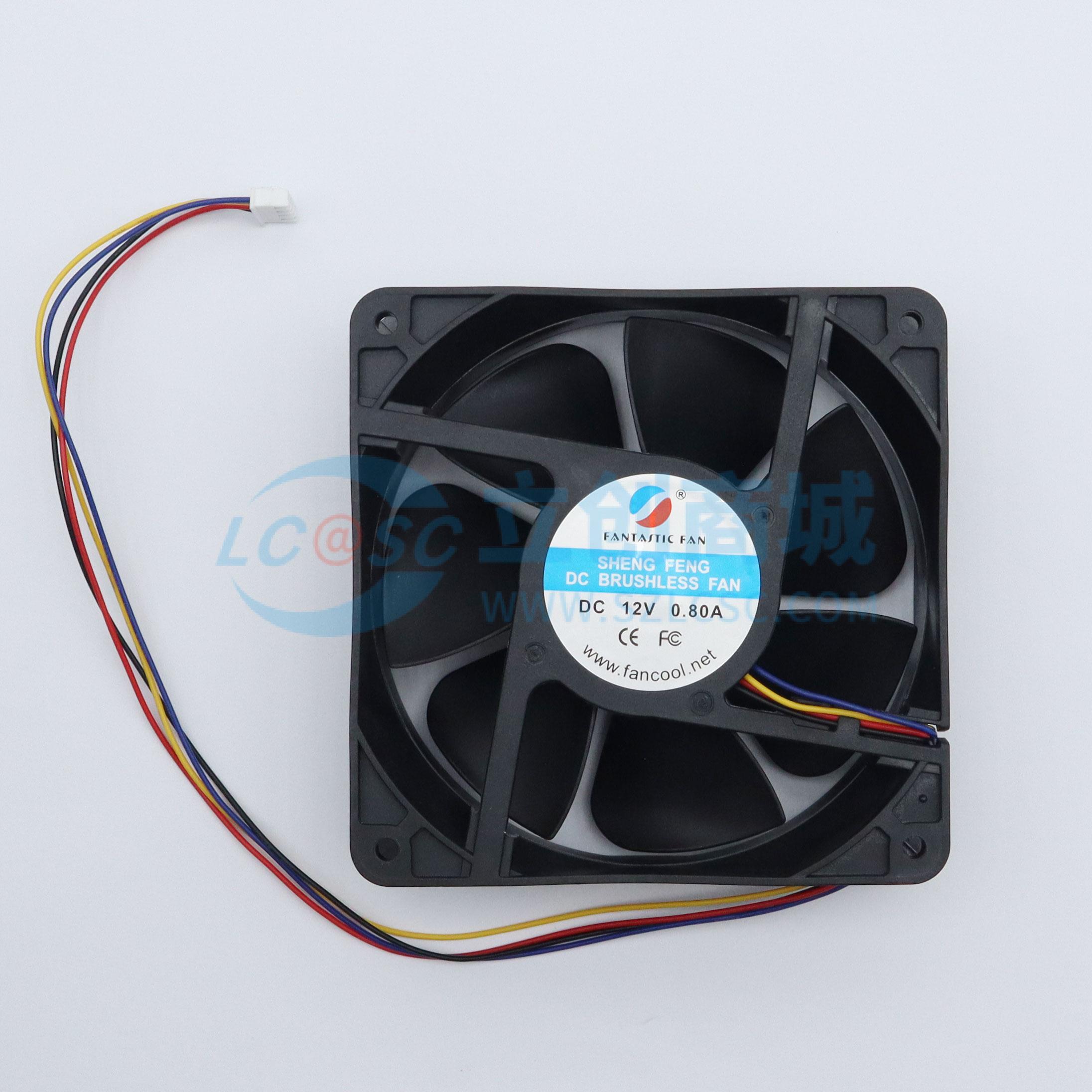 SF 12038B2M12 FG+PWM实物图