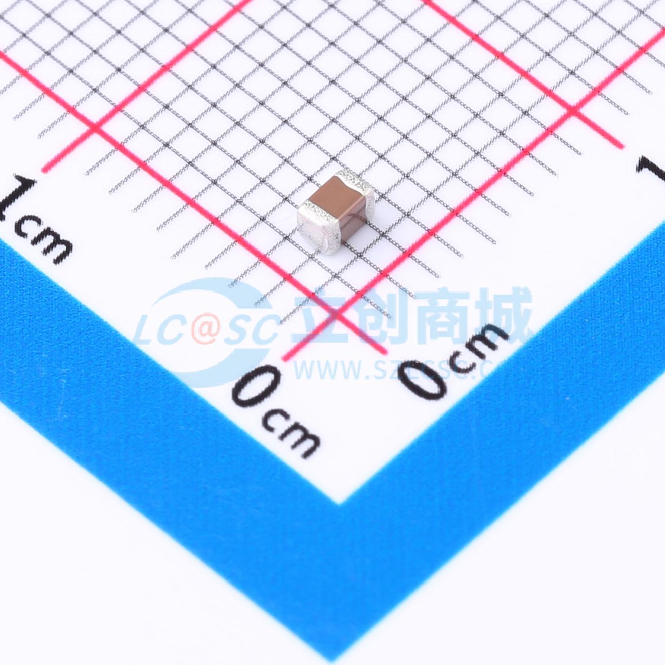 点击查看大图 C2012X7S1E106K125AC实物图