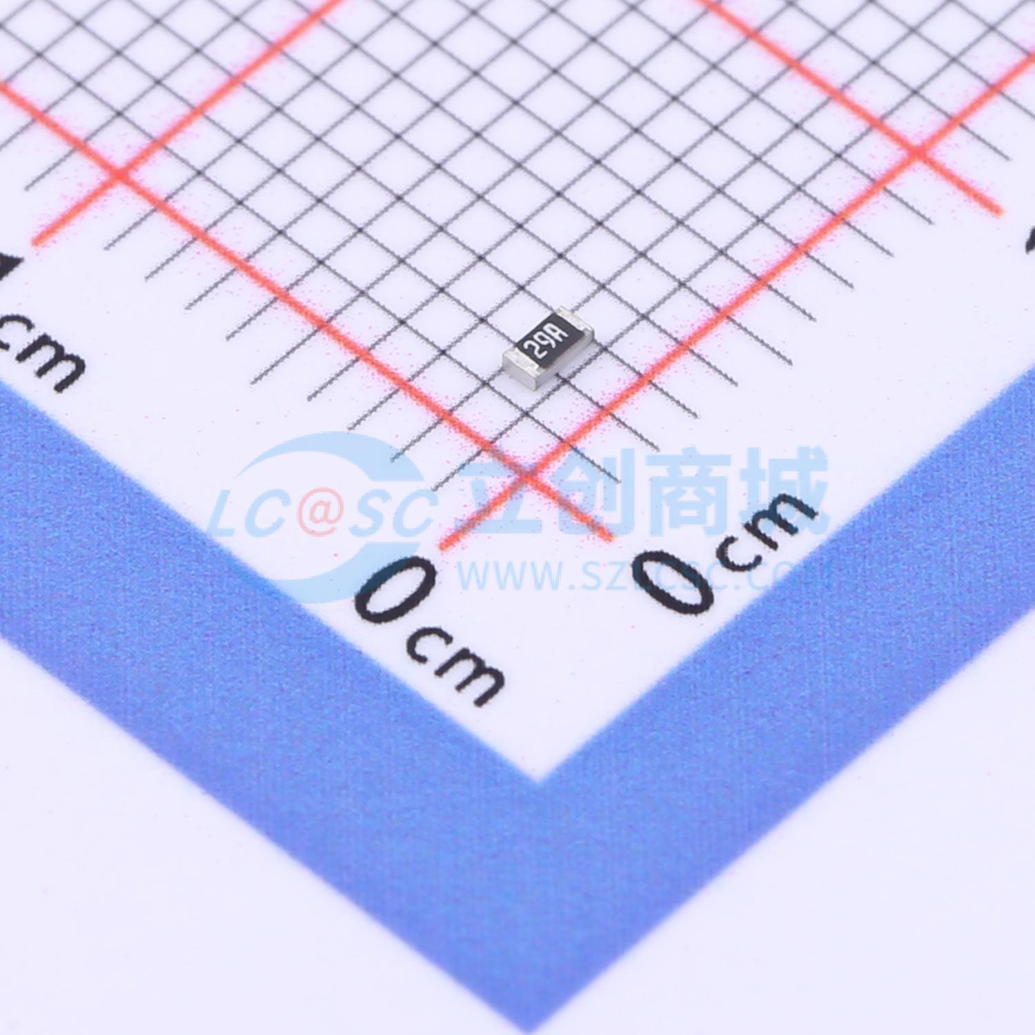 点击查看大图 SCR0603F196R实物图